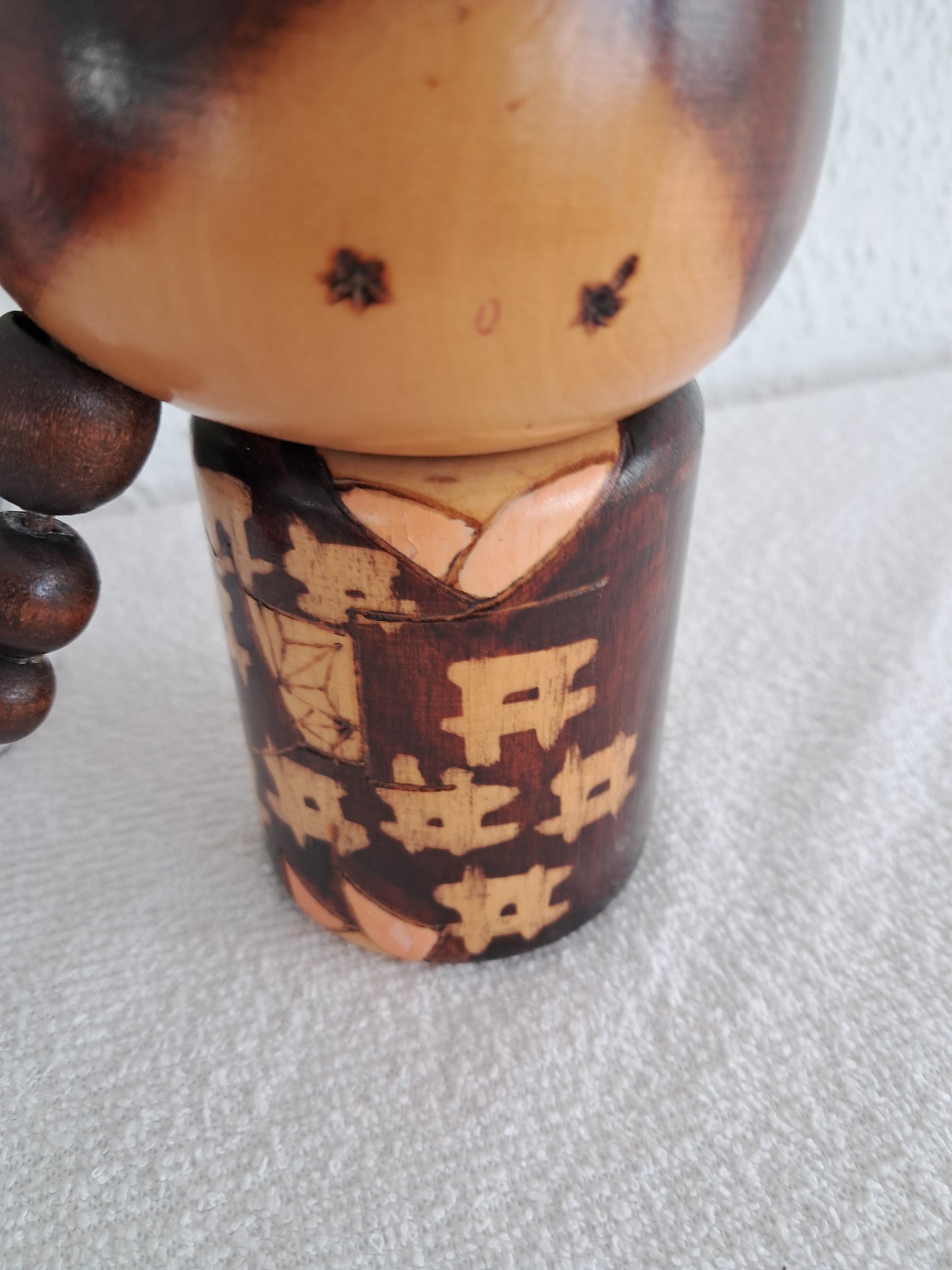 Vintage Sosaku kokeshi made by Mitsuo