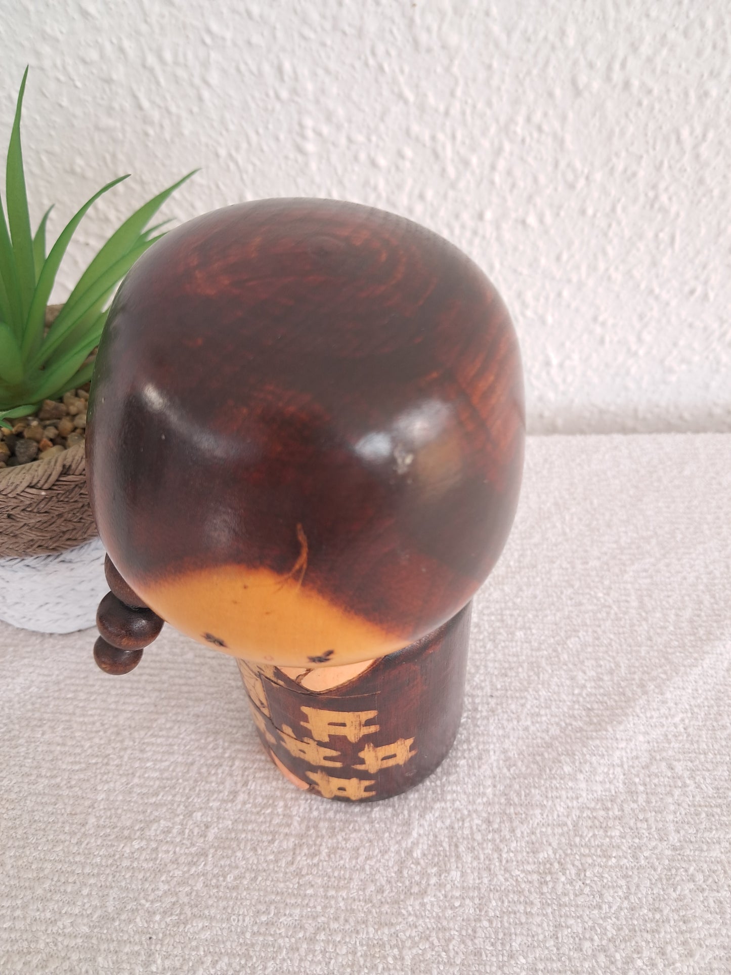 Vintage Sosaku kokeshi made by Mitsuo