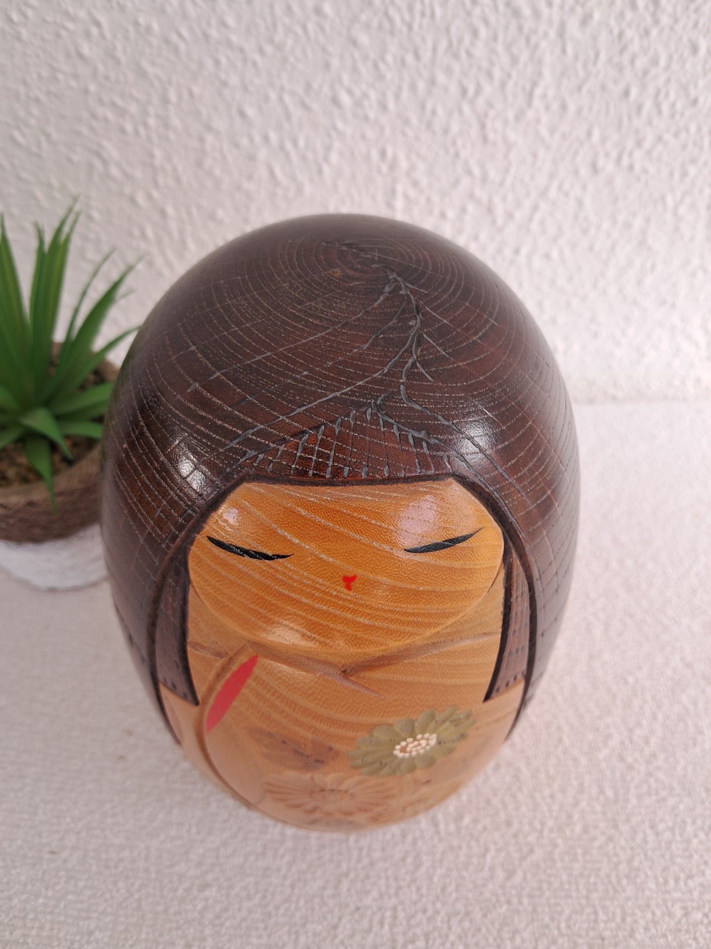 Exclusive Sosaku Kokeshi made by Kunio Miyagawa (1933-)