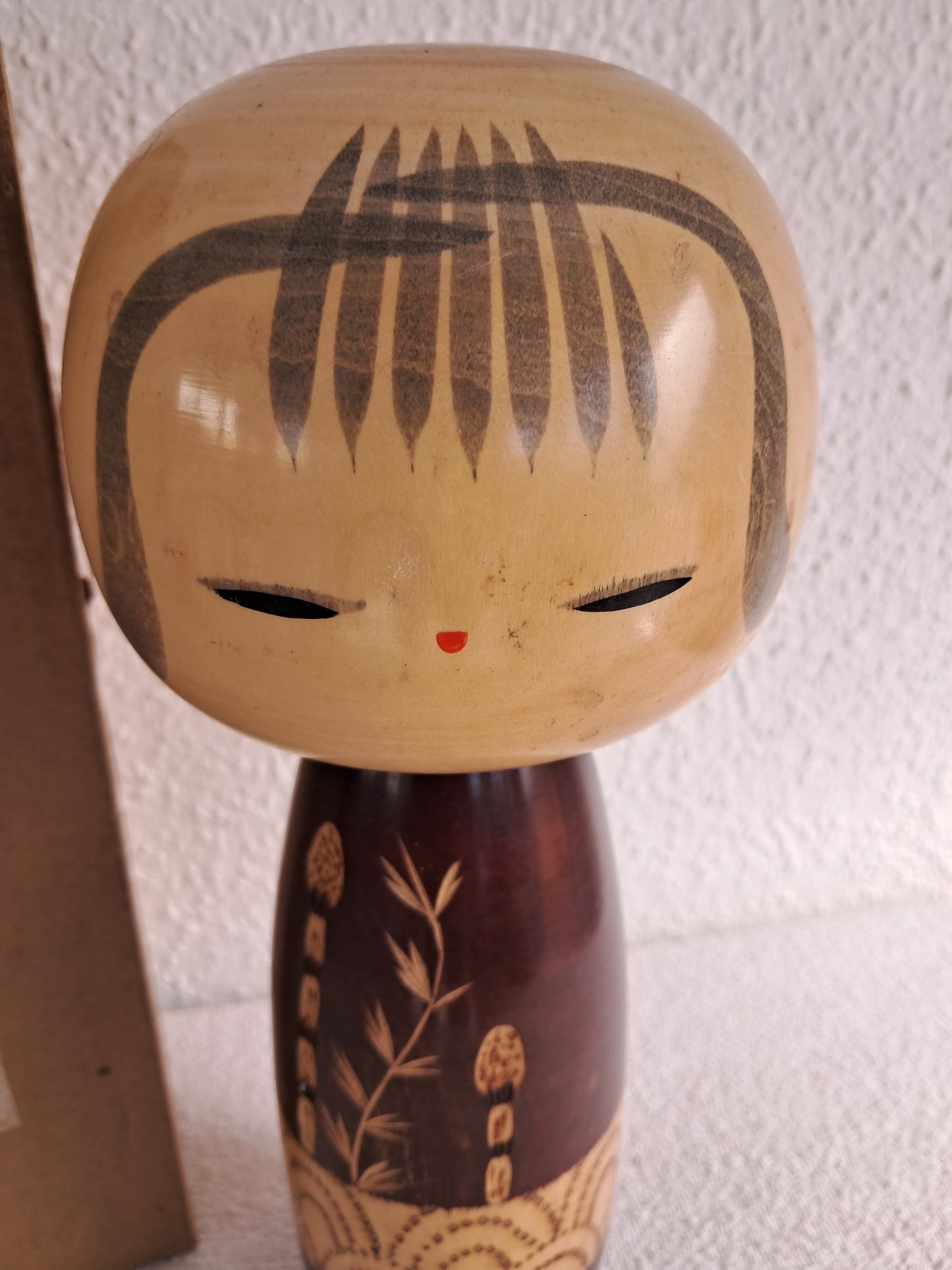 Vintage Sosaka Kokeshi made by Yuji Kawase (1938-)