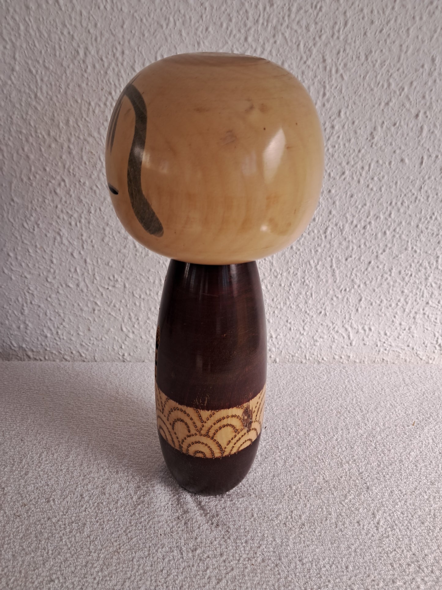 Vintage Sosaka Kokeshi made by Yuji Kawase (1938-)