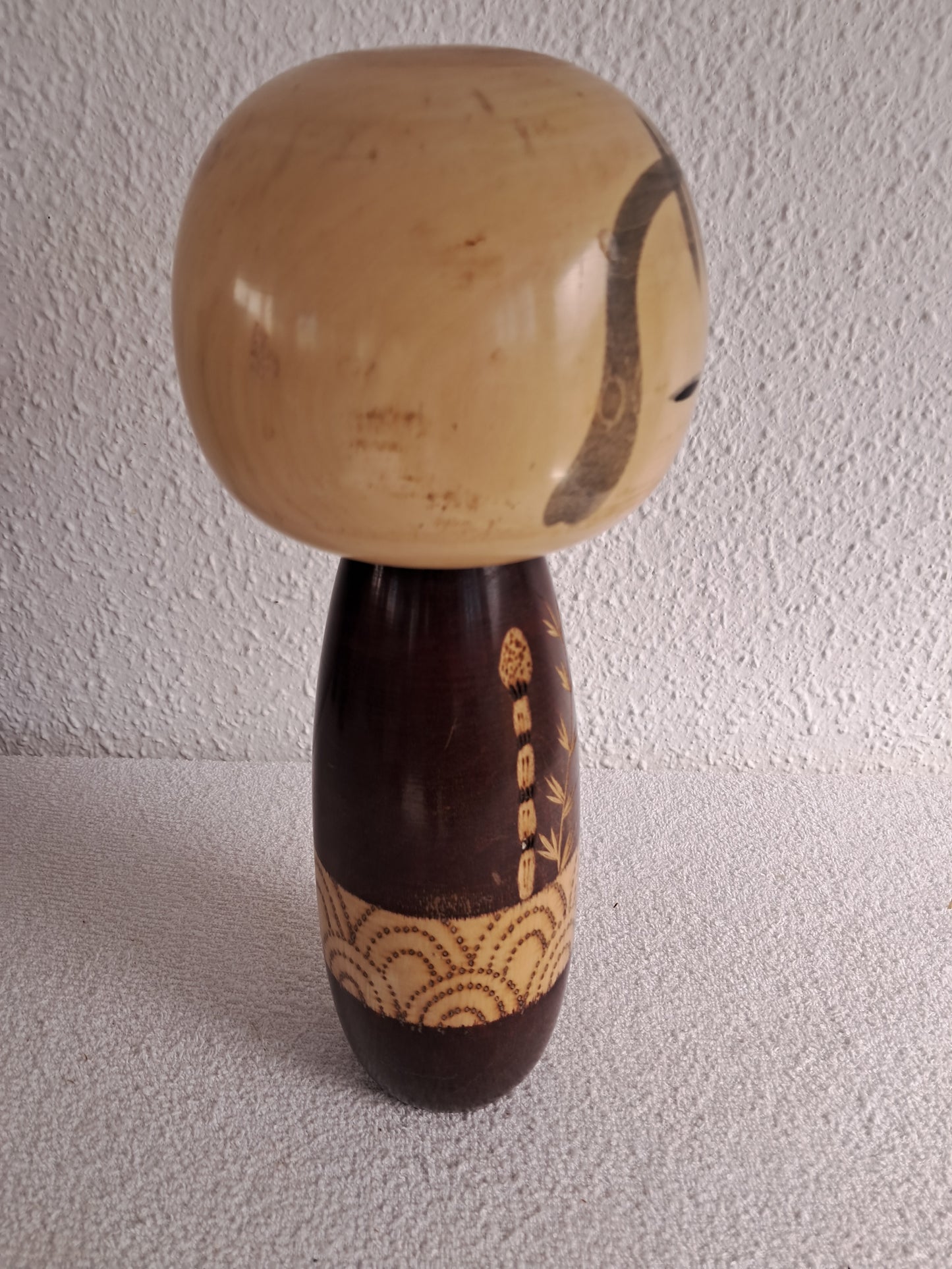 Vintage Sosaka Kokeshi made by Yuji Kawase (1938-)