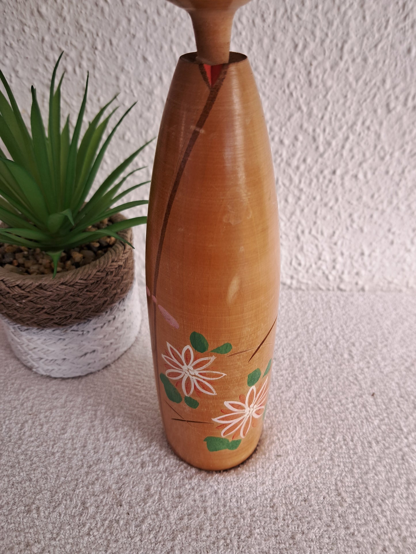 Vintage Sosaku kokeshi made by Toshiharu