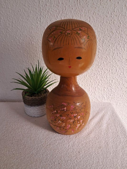 Vintage Sosaku kokeshi made by Toshiko