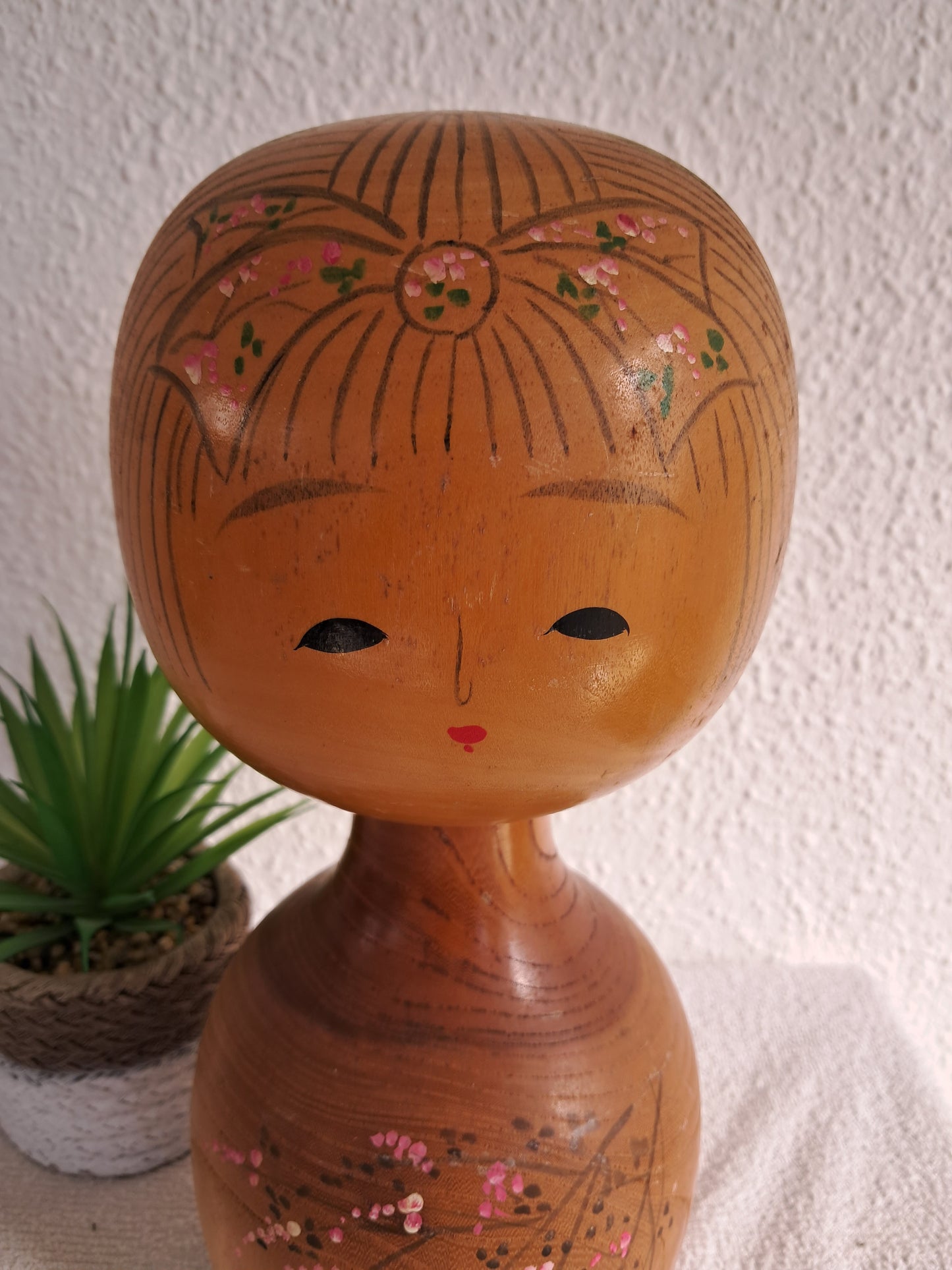 Vintage Sosaku kokeshi made by Toshiko