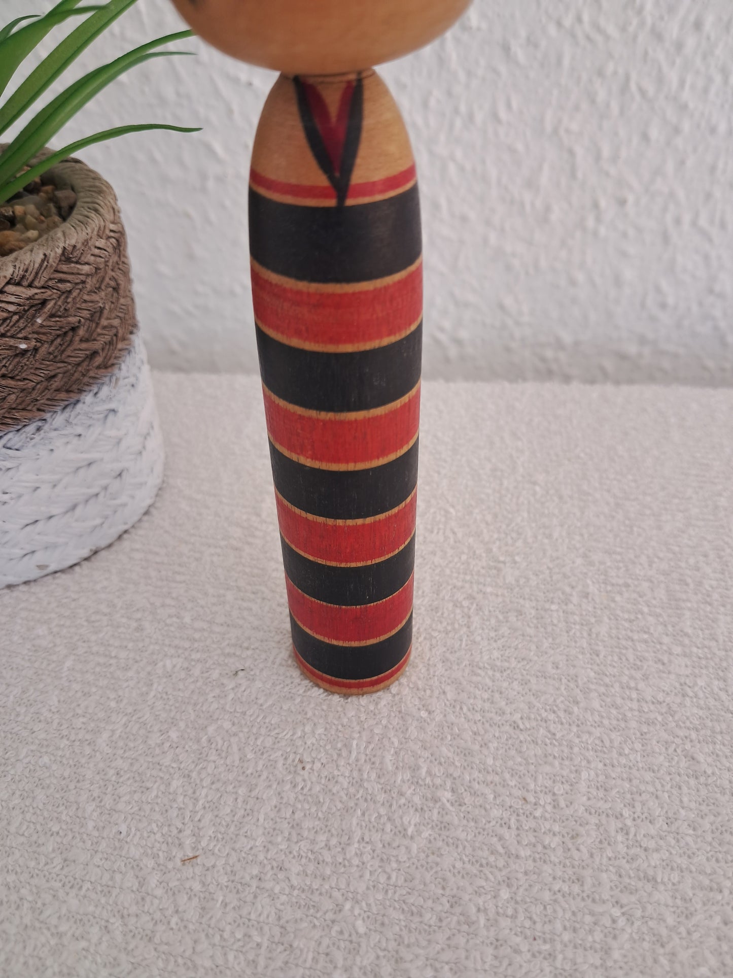 Vintage traditional Kokeshi made by Kaiya Kichiemon (1905-1985)