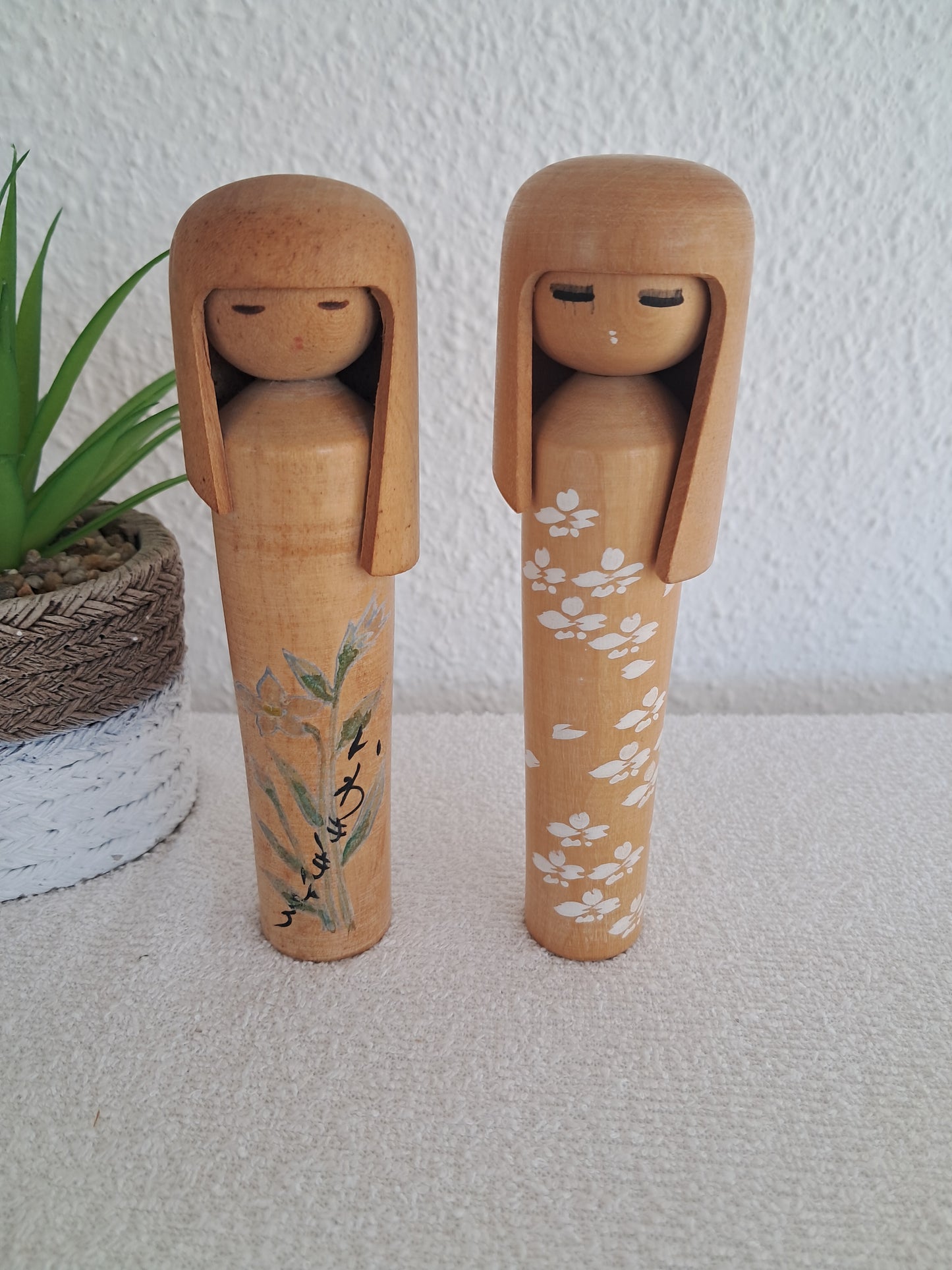 Vintage set Creative Kokeshi made by Miyajima Muhitsu (1929-)