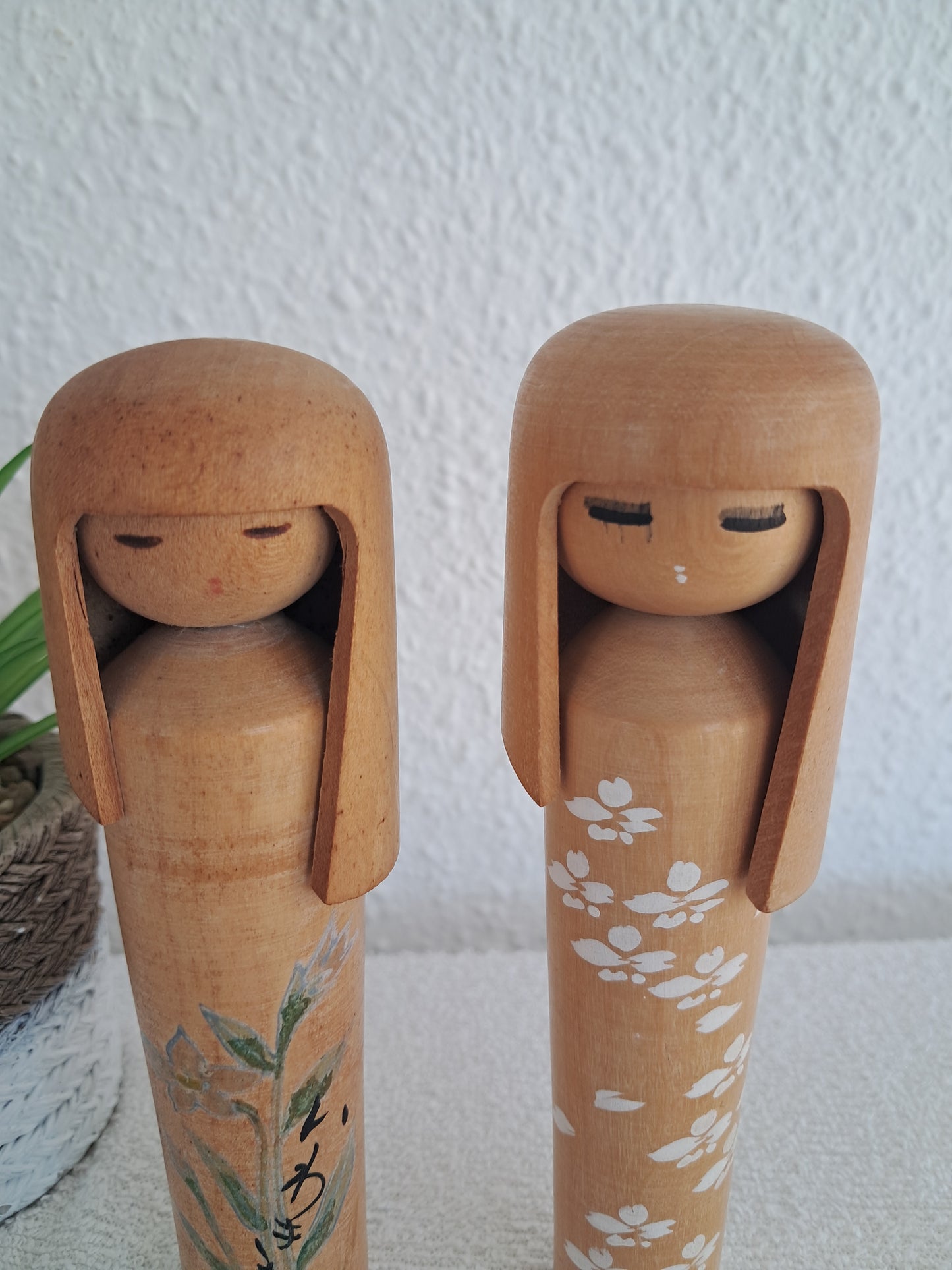 Vintage set Creative Kokeshi made by Miyajima Muhitsu (1929-)