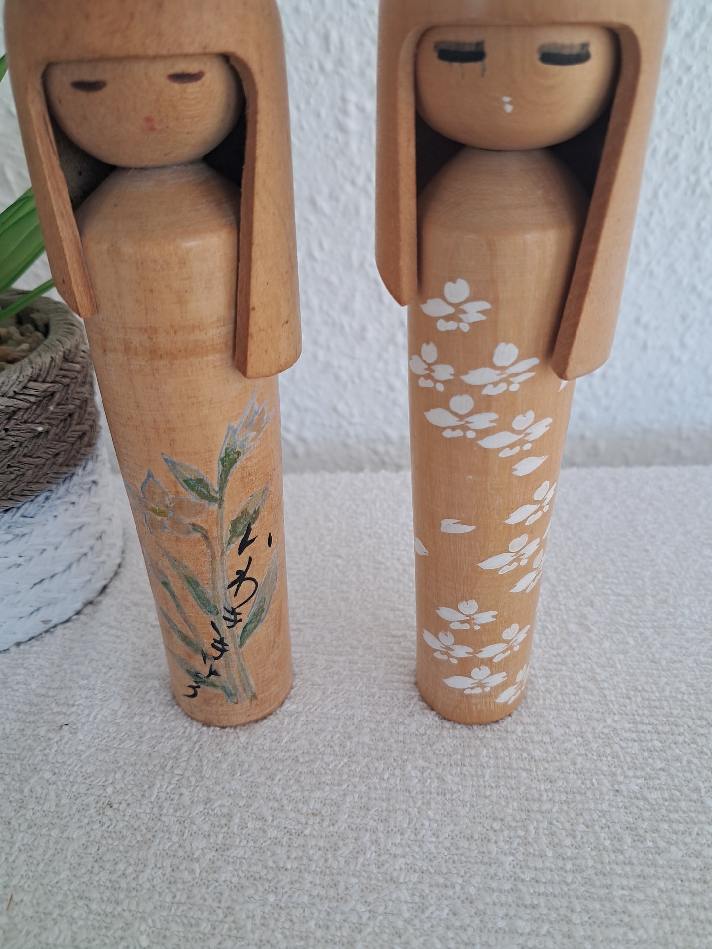 Vintage set Creative Kokeshi made by Miyajima Muhitsu (1929-)