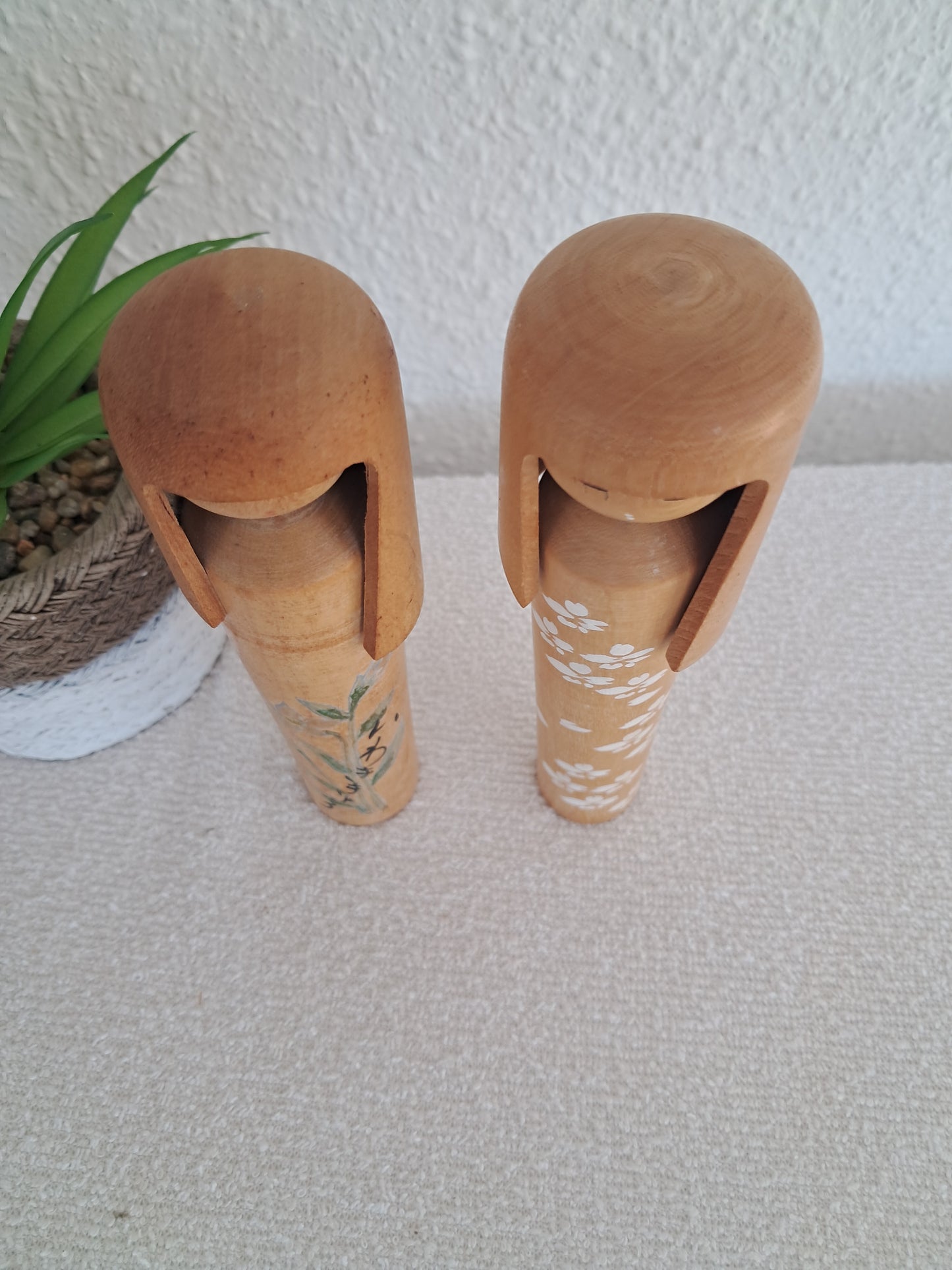 Vintage set Creative Kokeshi made by Miyajima Muhitsu (1929-)