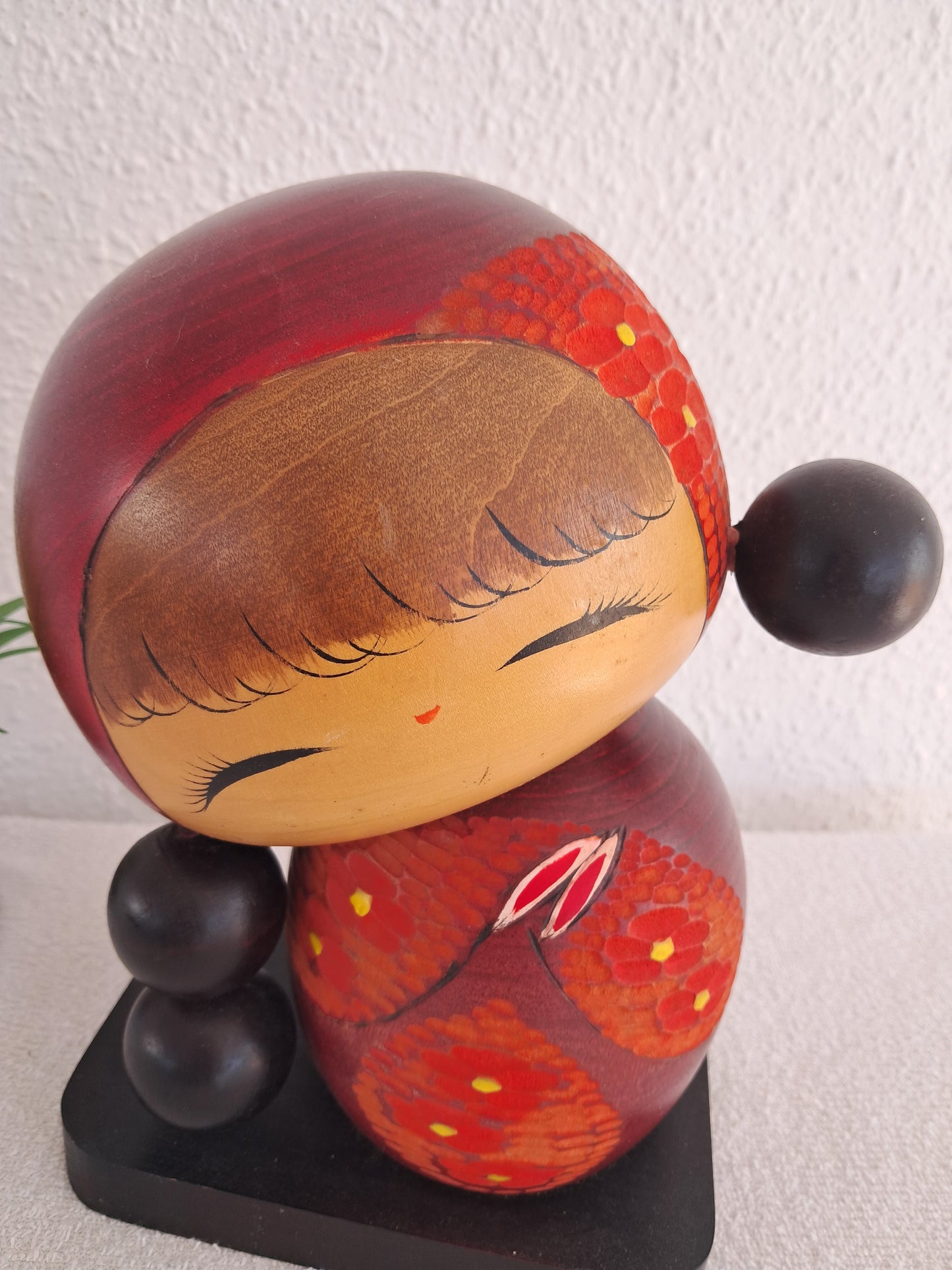 Big Chunky vintage kokeshi by Tamura Chie.