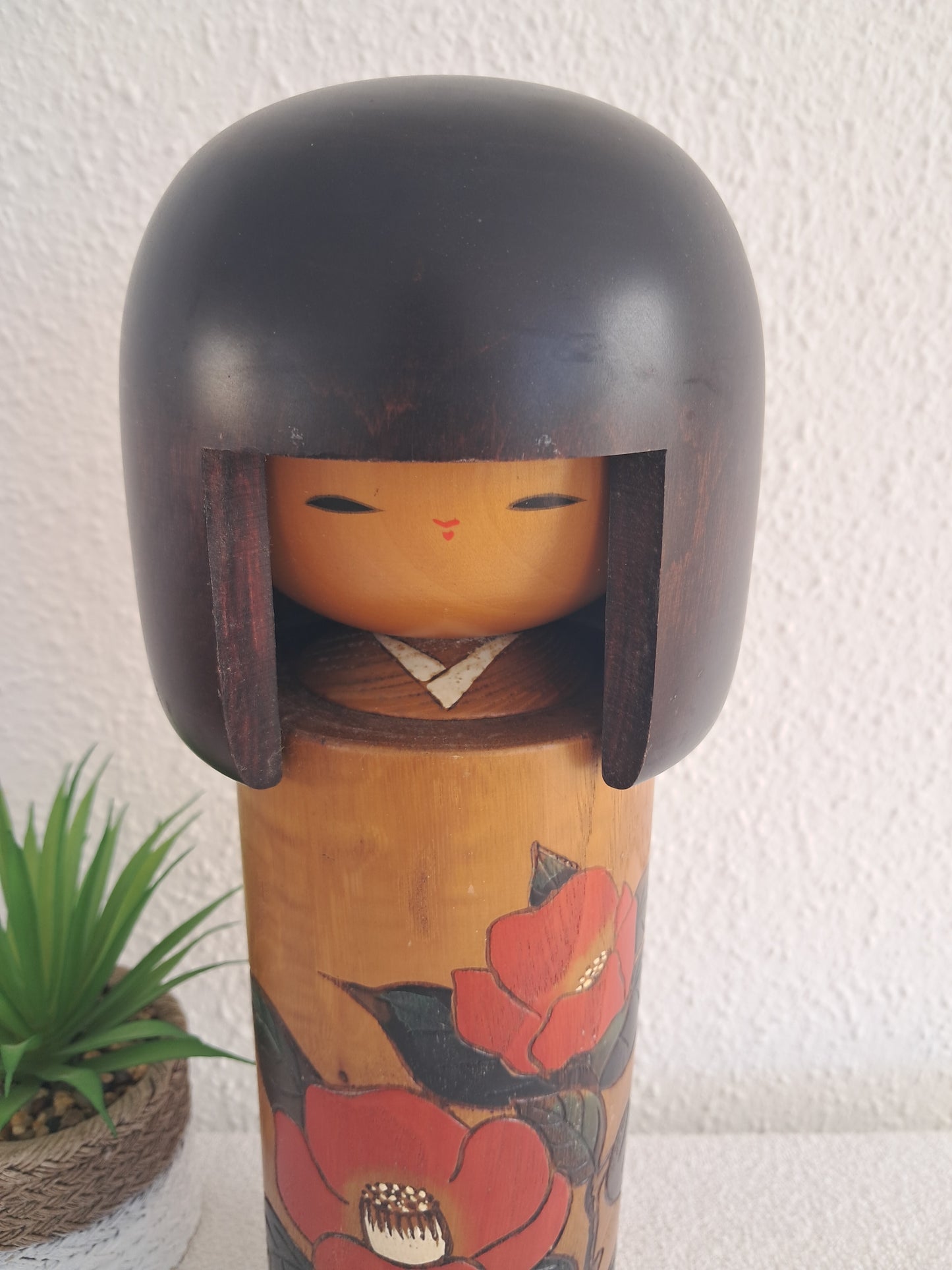 Big Gumma Kokeshi made by Usaburo