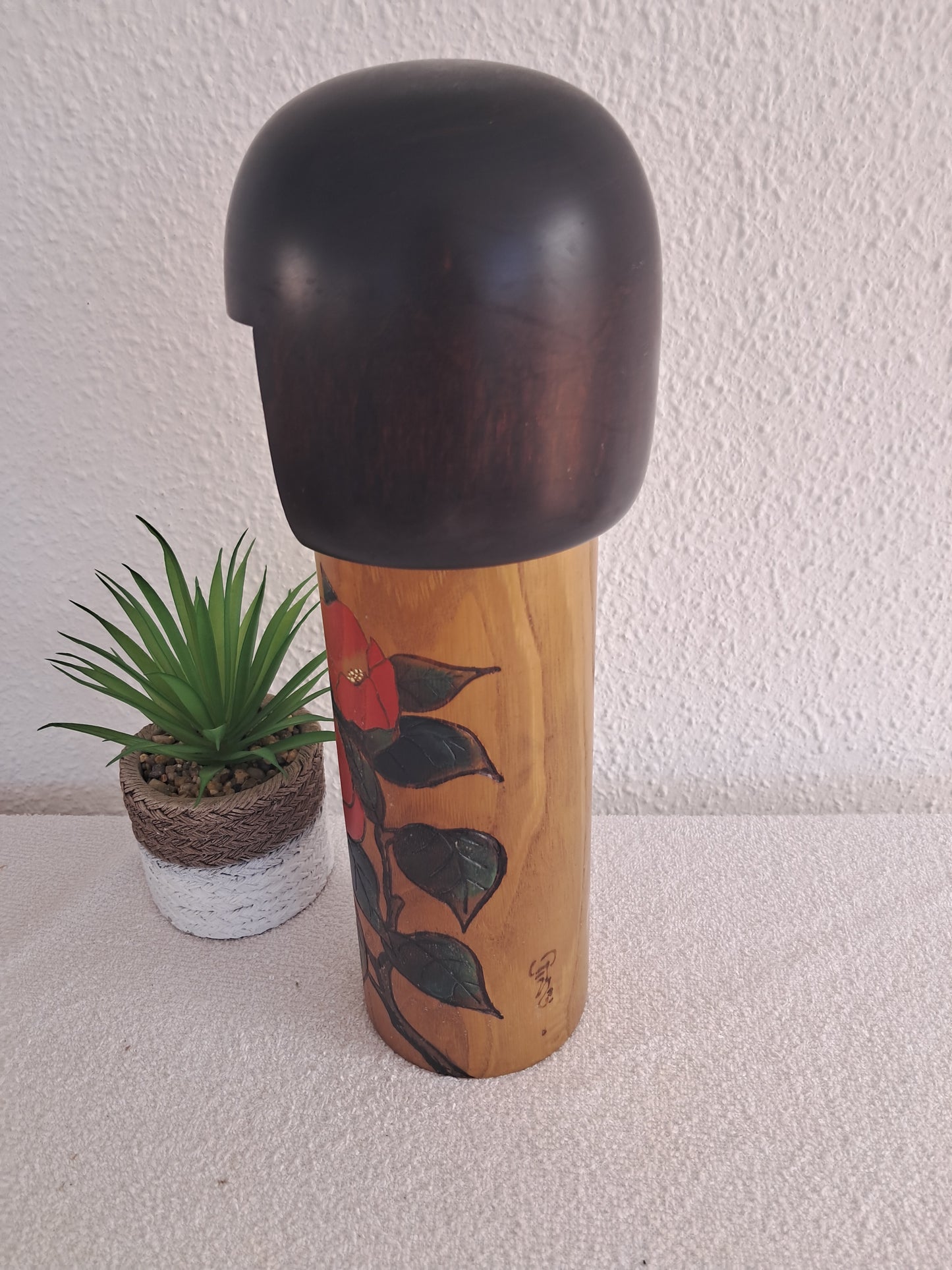 Big Gumma Kokeshi made by Usaburo