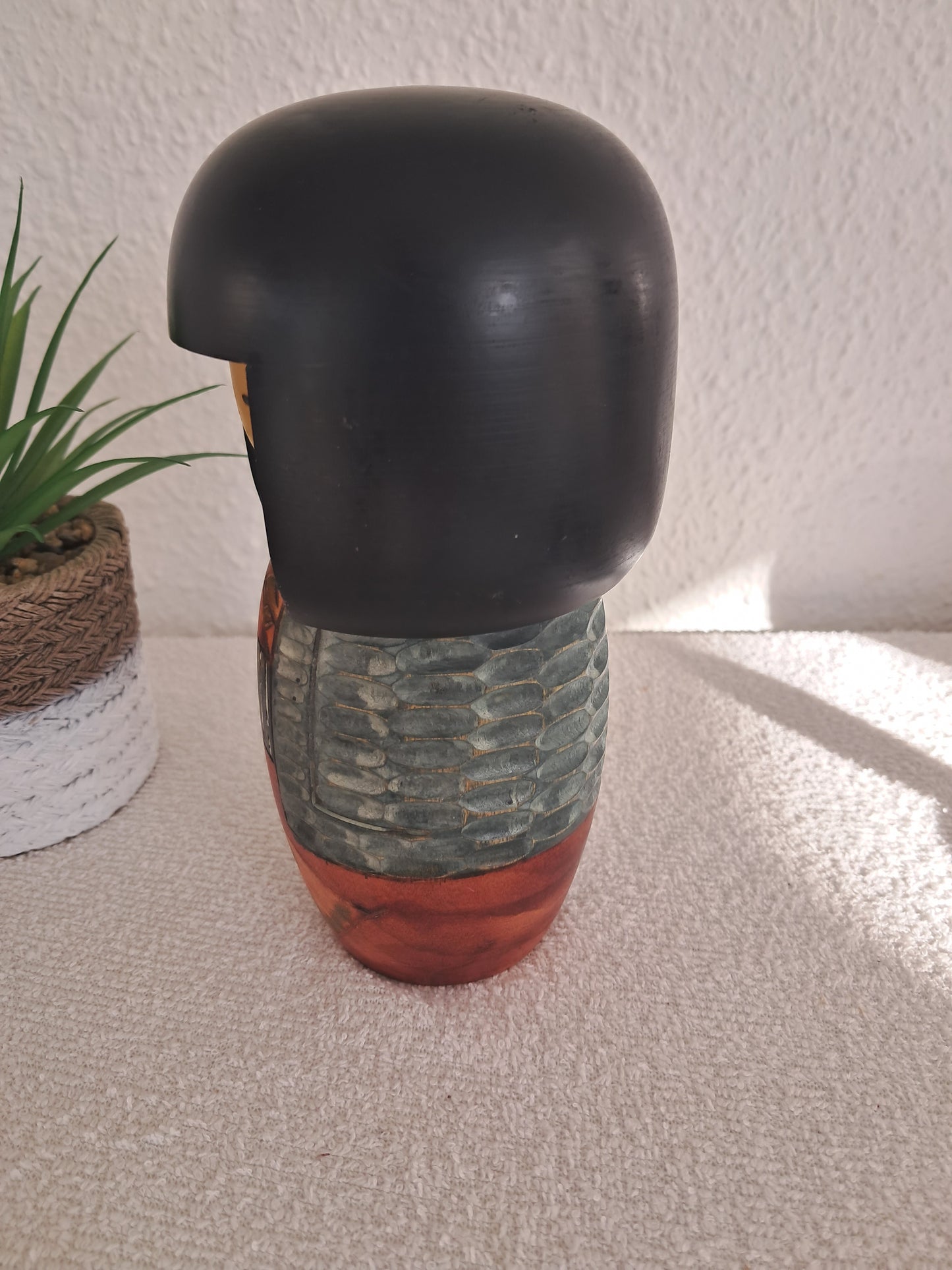 Vintage Gumma kokeshi by Kisaku