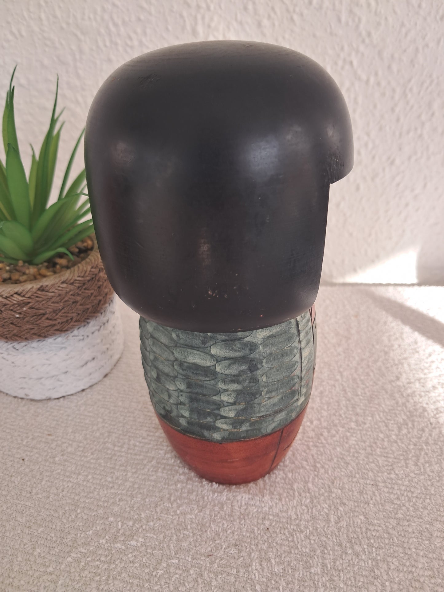 Vintage Gumma kokeshi by Kisaku