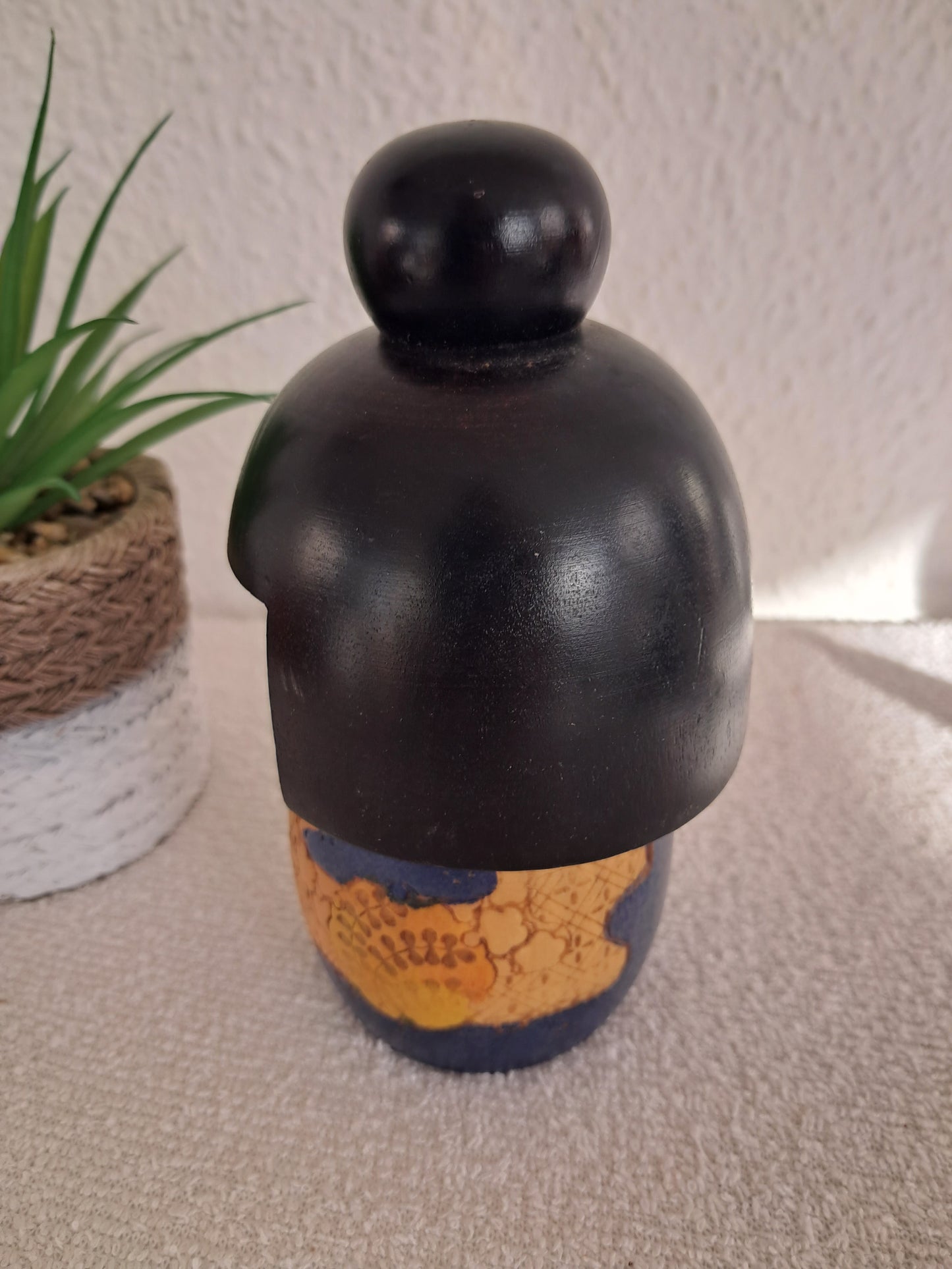 Vintage Gumma kokeshi made by Kazuo Takamizawa (1927-)