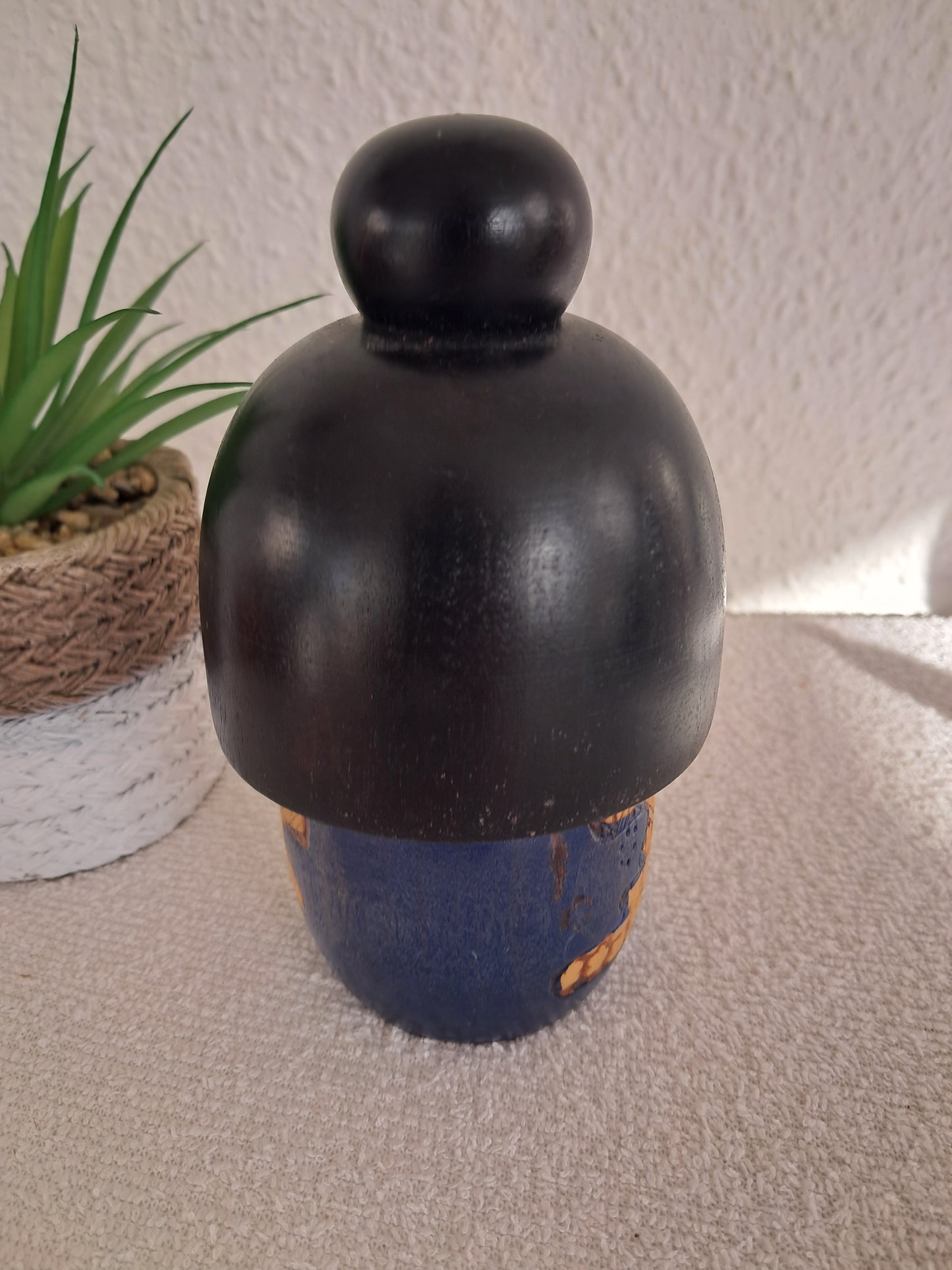 Vintage Gumma kokeshi made by Kazuo Takamizawa (1927-)