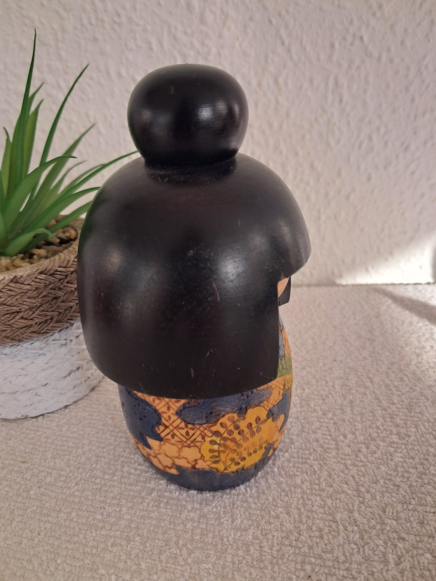 Vintage Gumma kokeshi made by Kazuo Takamizawa (1927-)