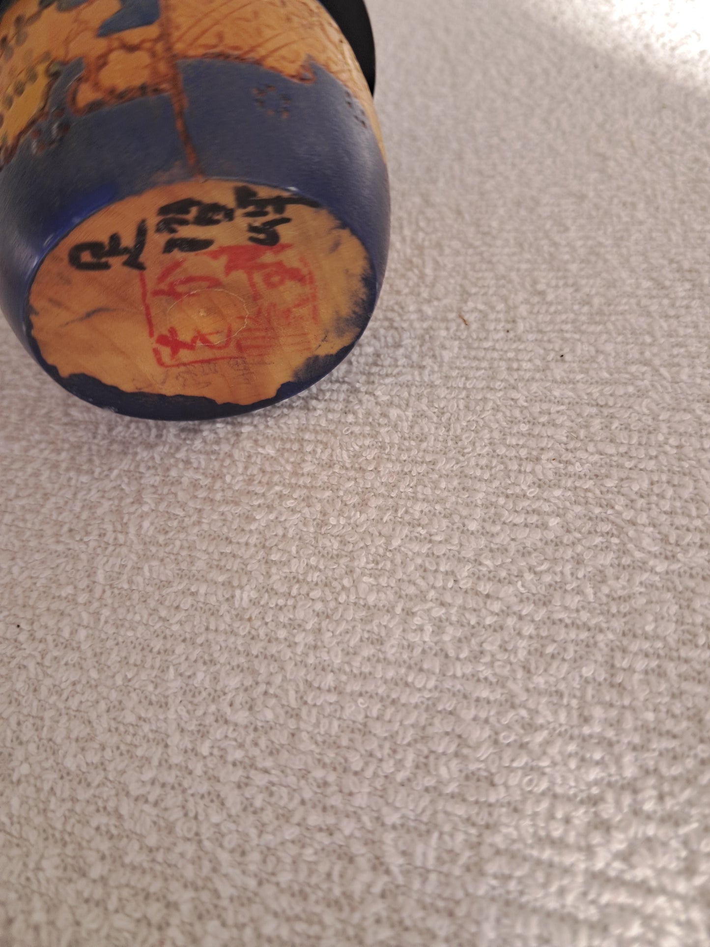 Vintage Gumma kokeshi made by Kazuo Takamizawa (1927-)