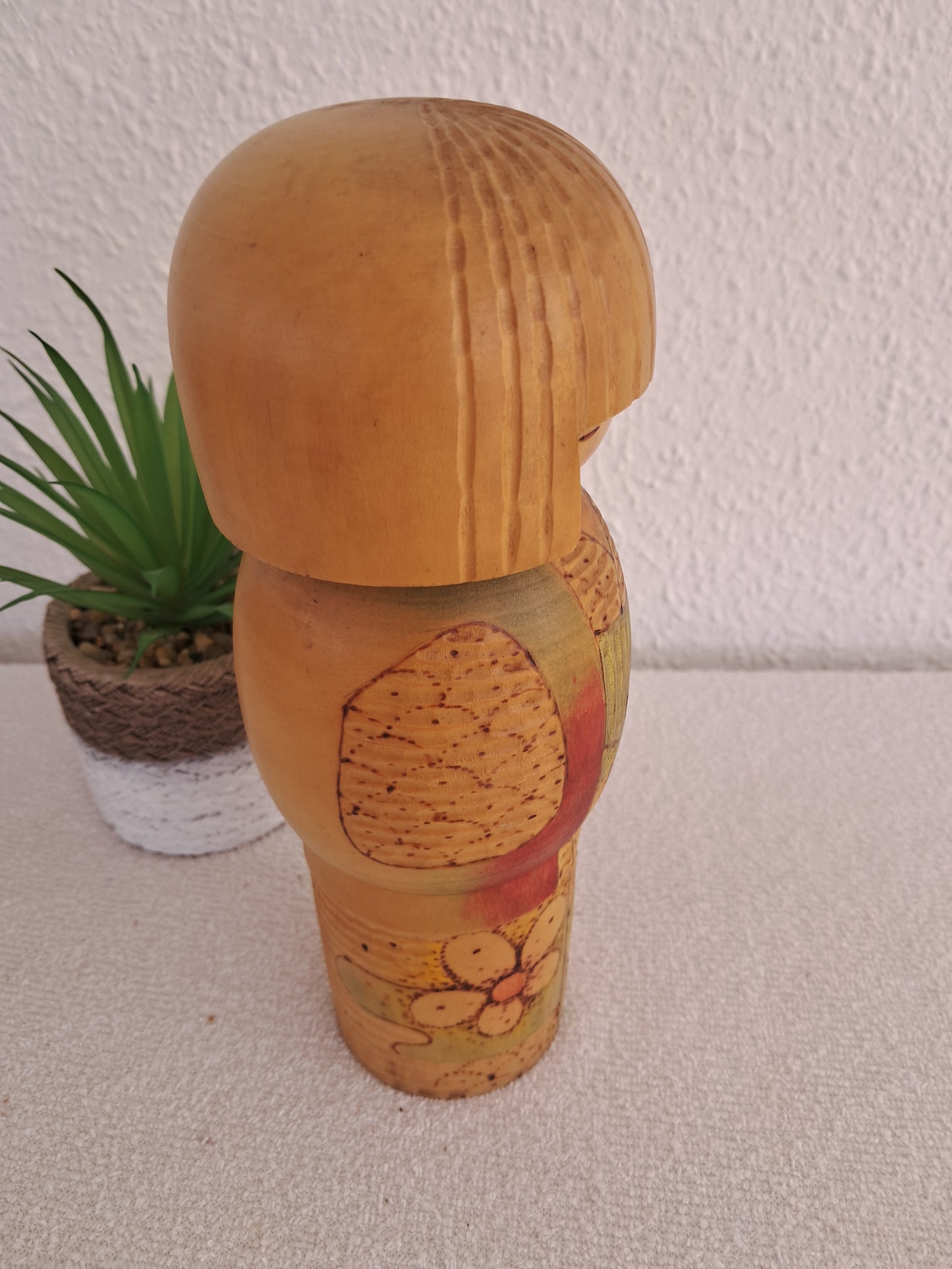 Exclusive Sosaku kokeshi by Akimitsu