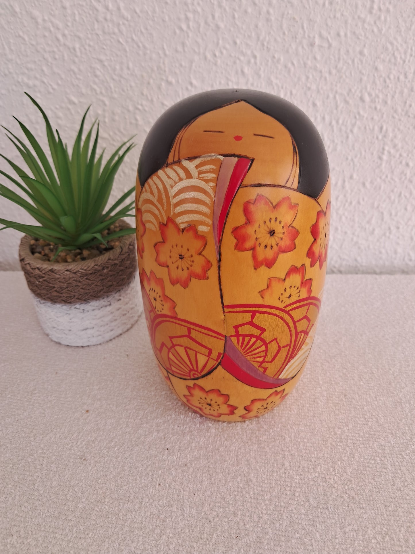 Vintage Sosaku Kokeshi by Miyashita Hajime (1940-)