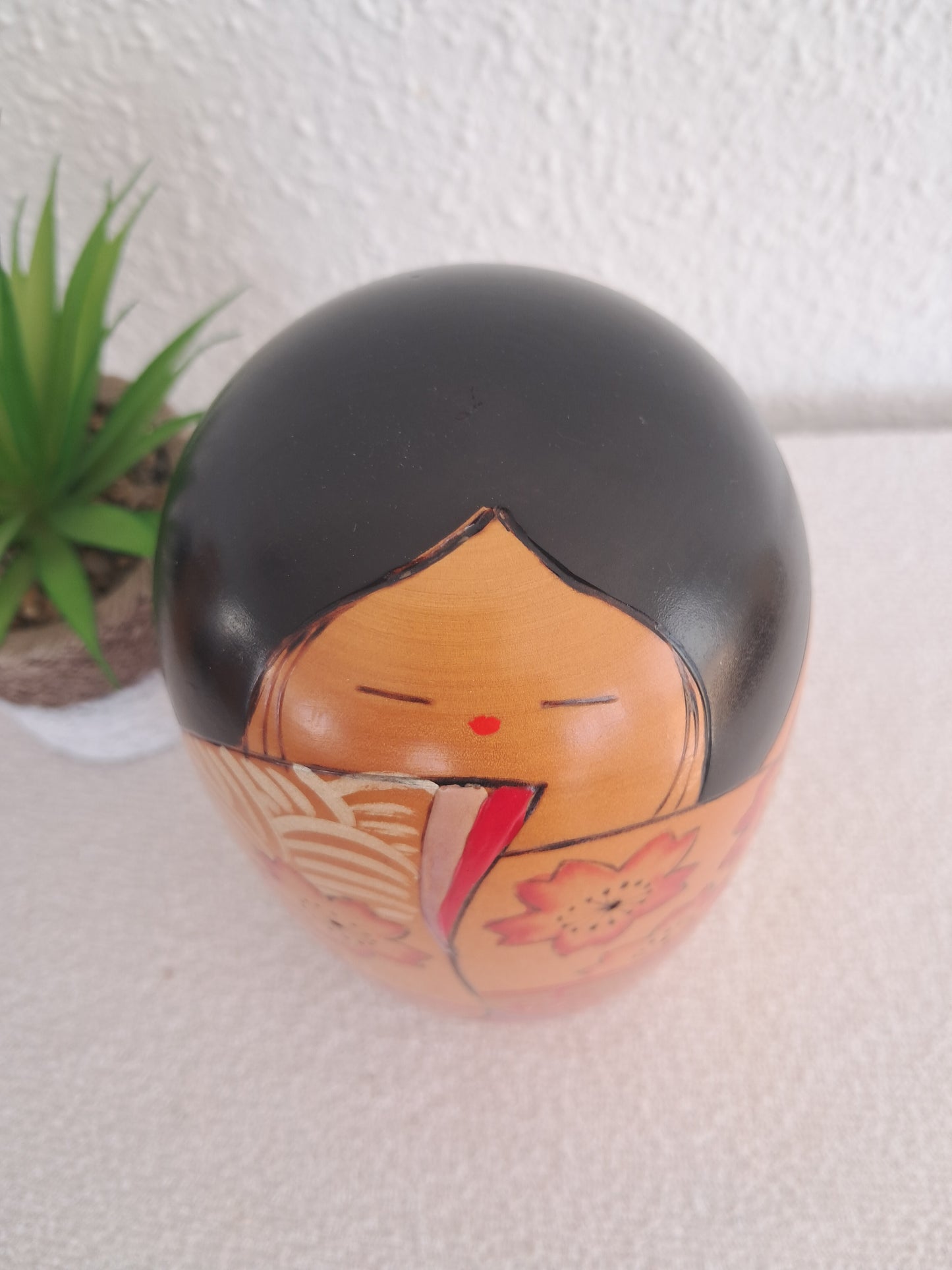 Vintage Sosaku Kokeshi by Miyashita Hajime (1940-)