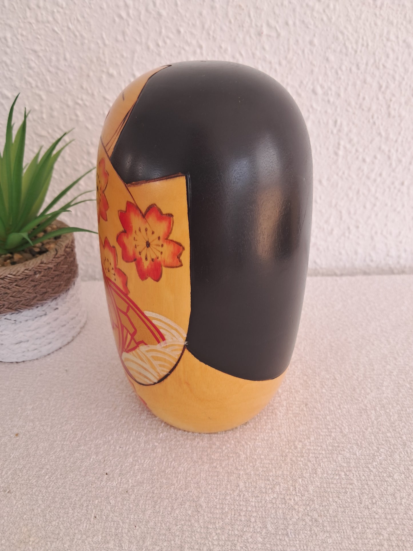 Vintage Sosaku Kokeshi by Miyashita Hajime (1940-)