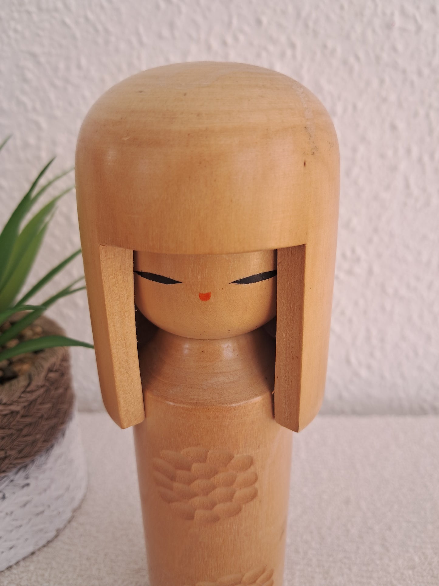 Rare Sosaku kokeshi by Aoki Ryoka