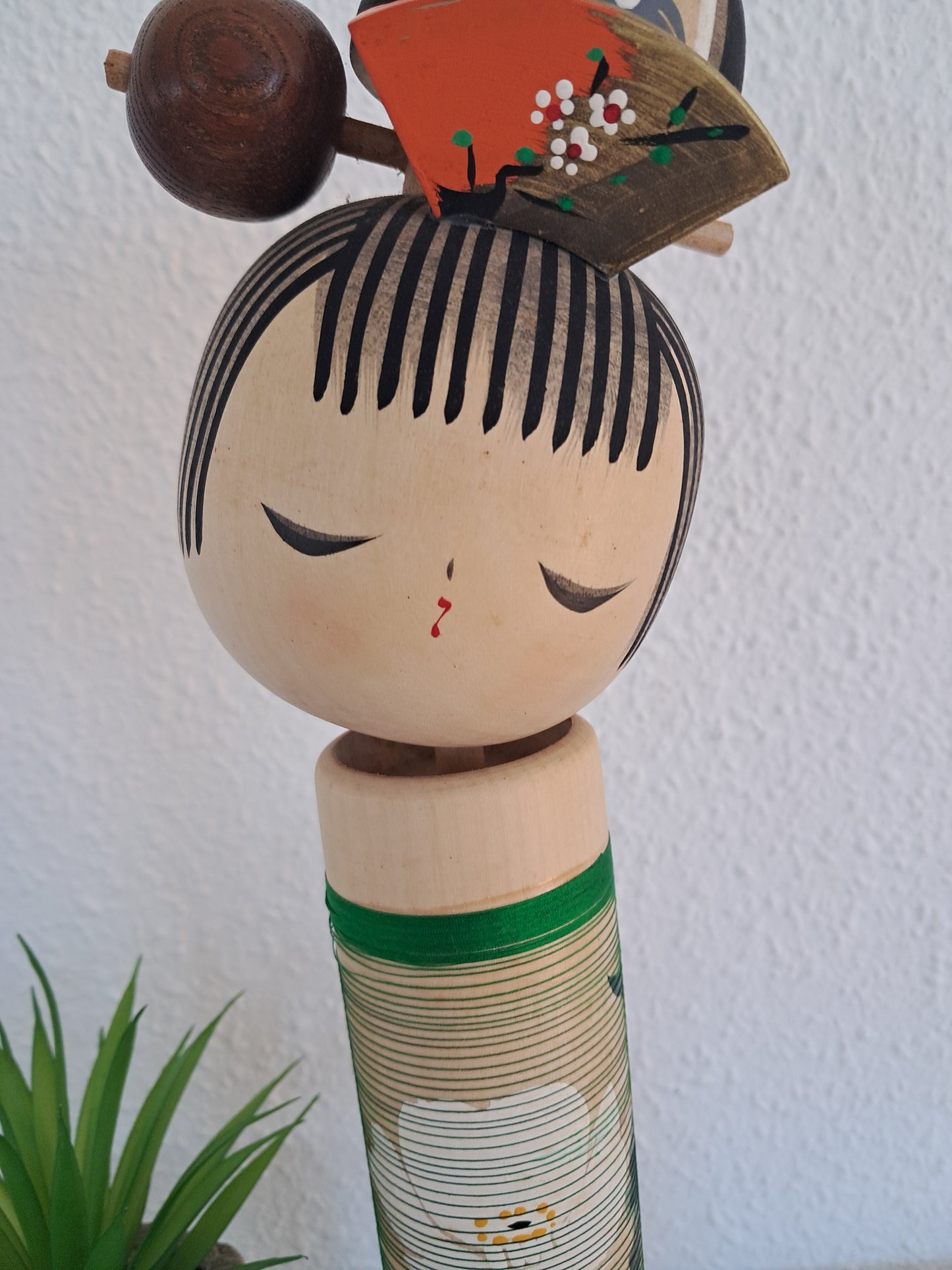 Large Sosaku Kokeshi made by Aida Harumine