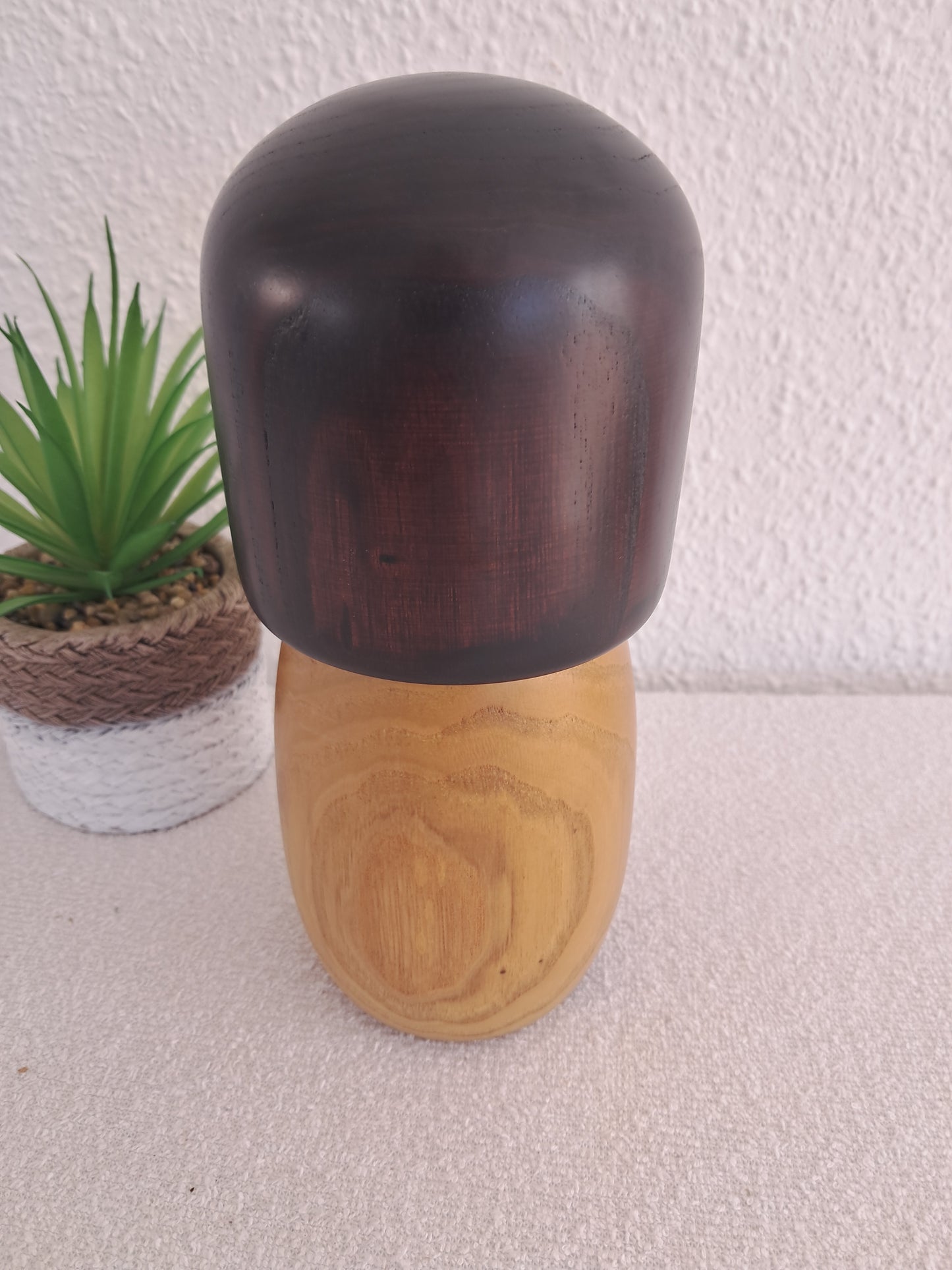 Vintage Gumma kokeshi by Usaburo