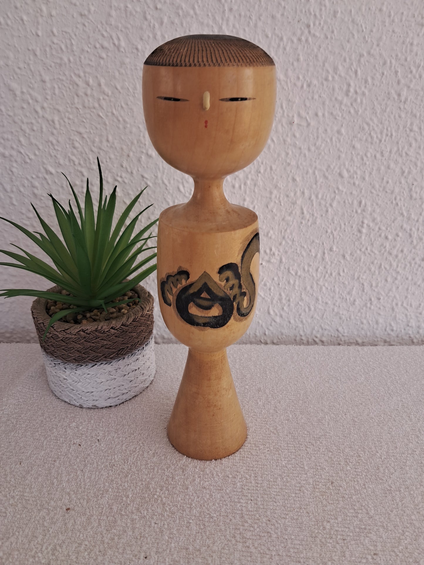 Vintage Sosaku Kokeshi by Yusa Fukuju