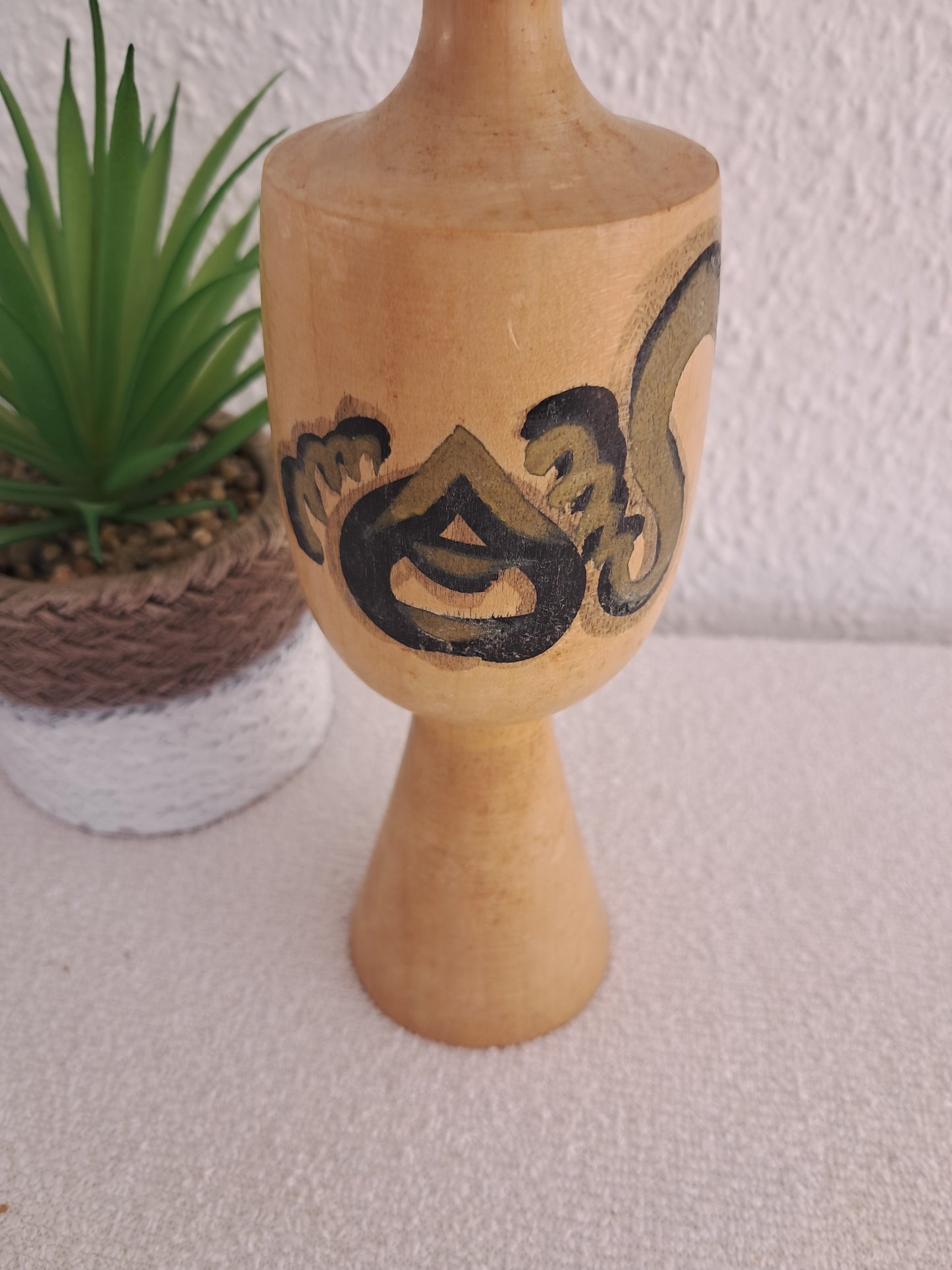 Vintage Sosaku Kokeshi by Yusa Fukuju