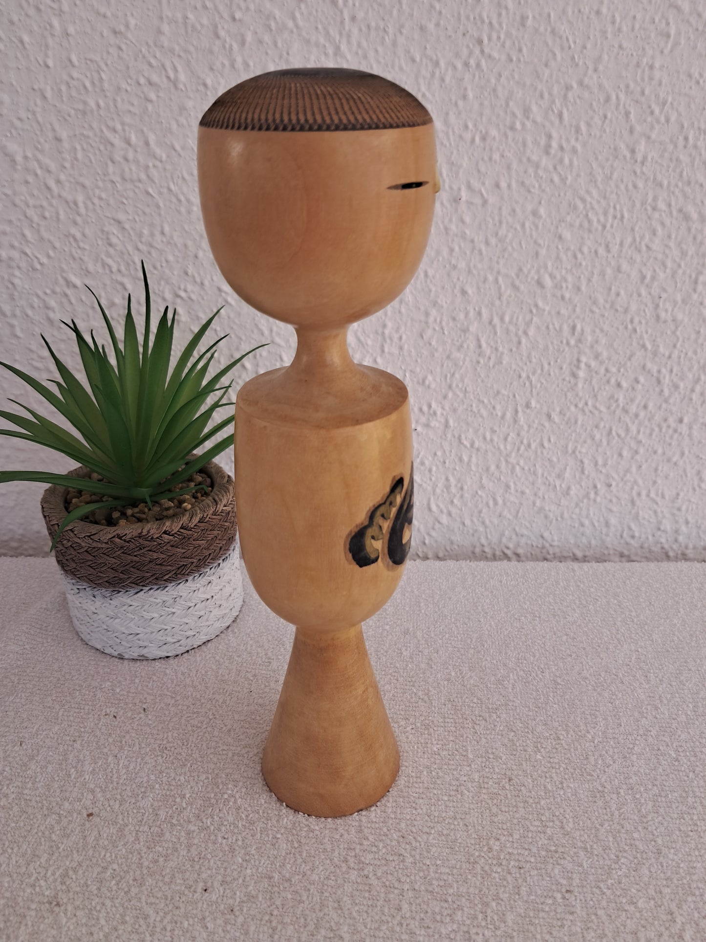 Vintage Sosaku Kokeshi by Yusa Fukuju