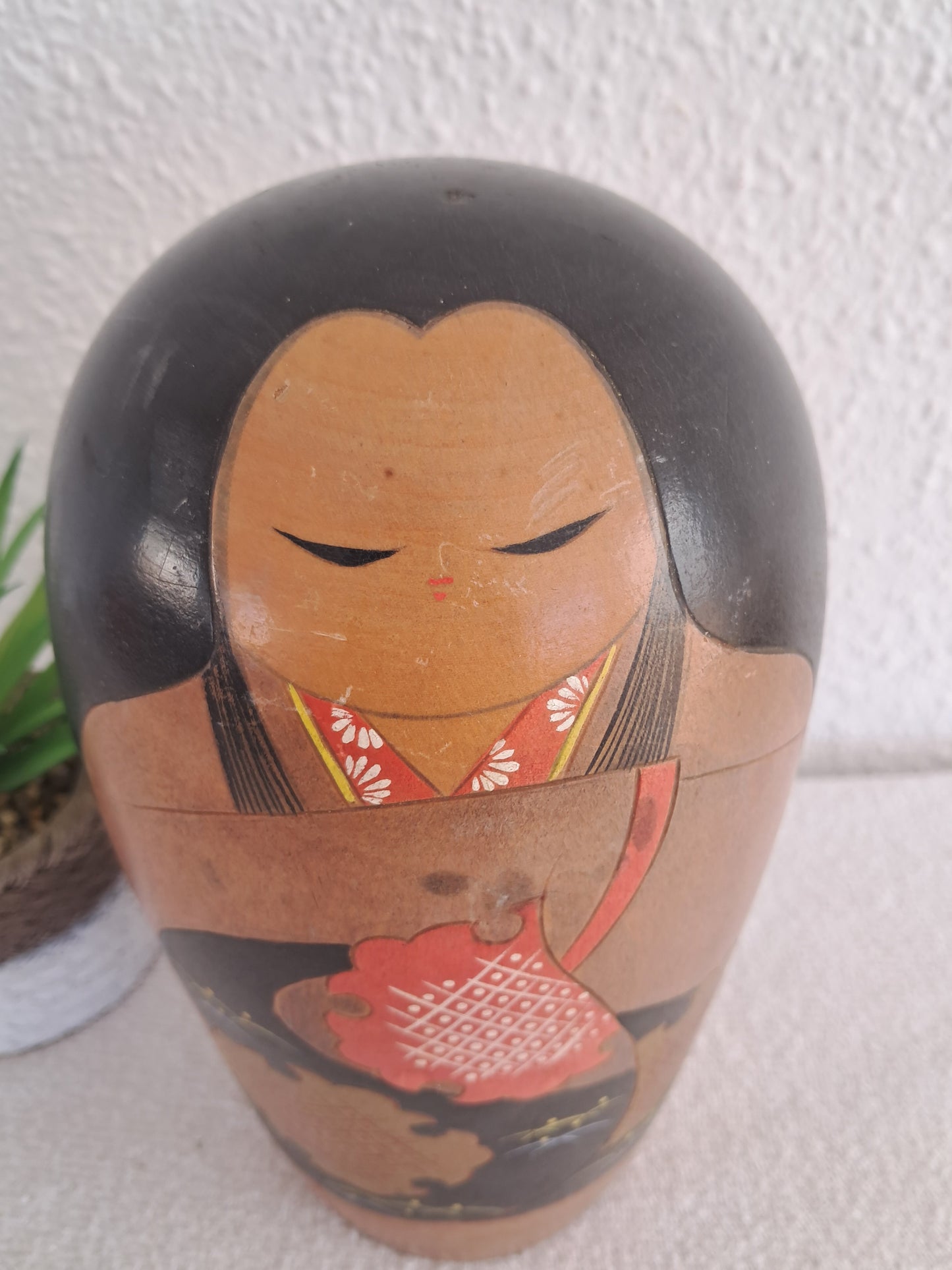 Exclusive Sosaku kokeshi by Kojo Tanaka