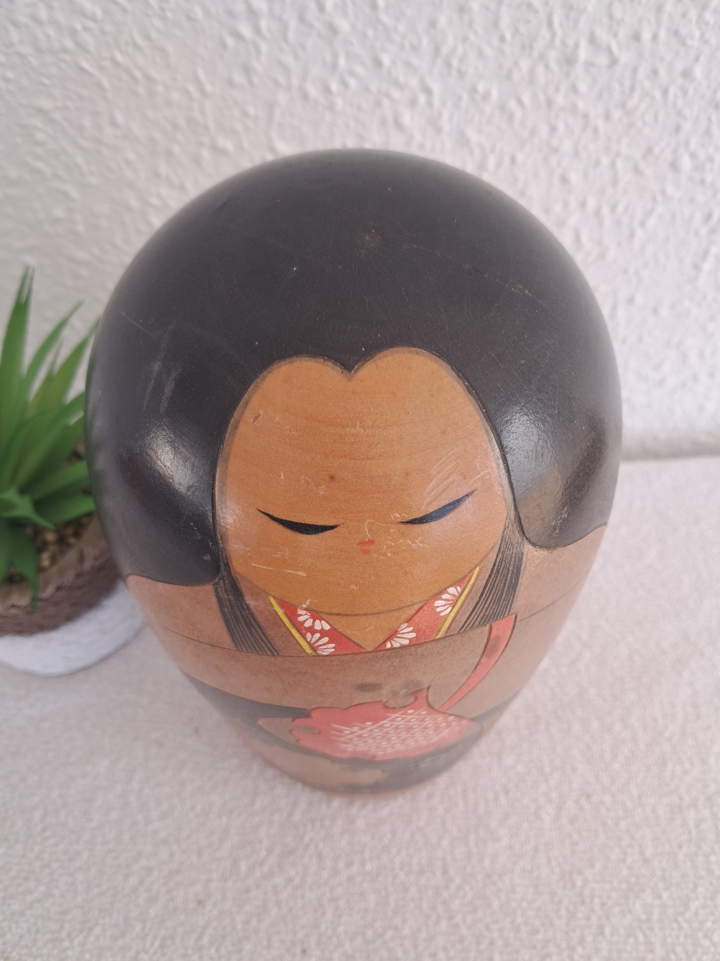 Exclusive Sosaku kokeshi by Kojo Tanaka