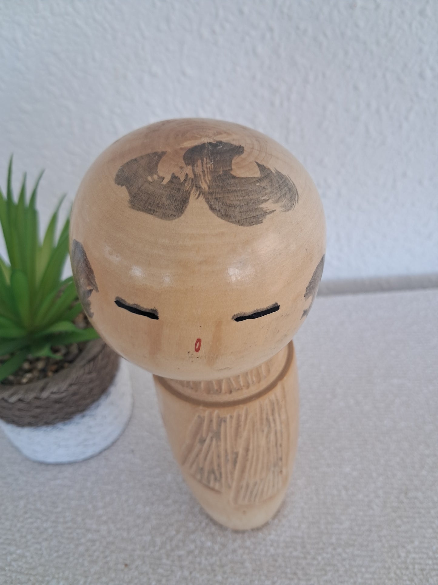 Vintage Creative Kokeshi By Miyajima Muhitsu (1929-)