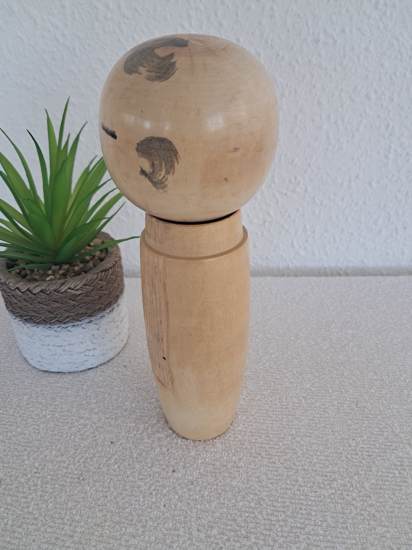 Vintage Creative Kokeshi By Miyajima Muhitsu (1929-)