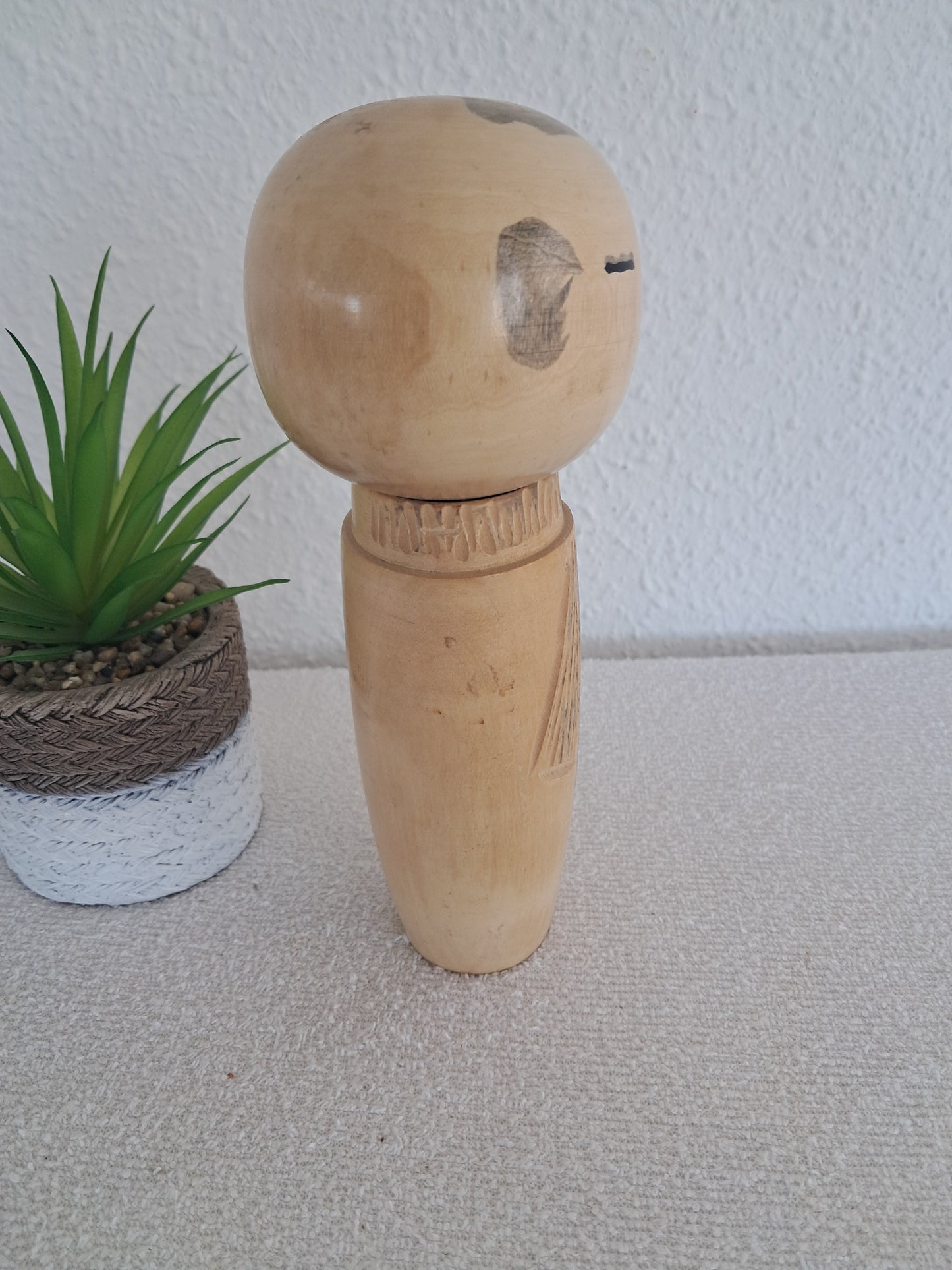 Vintage Creative Kokeshi By Miyajima Muhitsu (1929-)