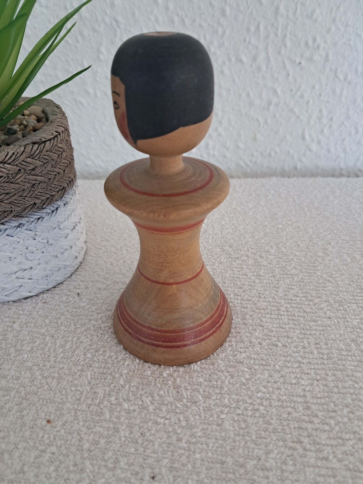 Vintage rare Tsugaru kokeshi by Sato Zenni（1925～1985）