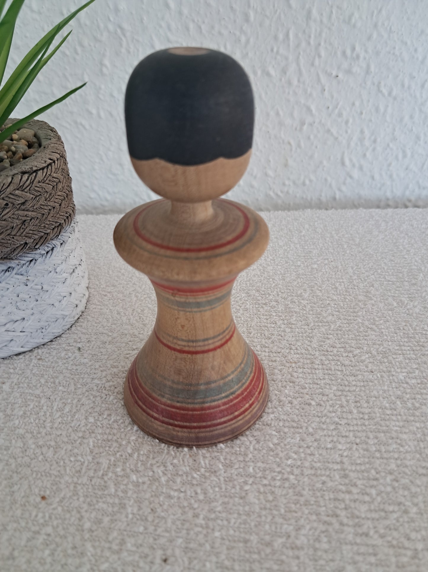 Vintage rare Tsugaru kokeshi by Sato Zenni（1925～1985）