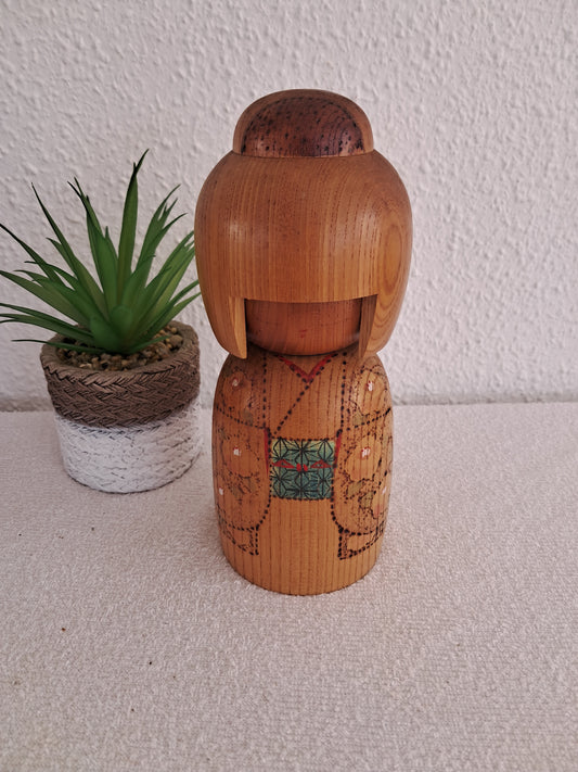 Exclusive kokeshi by Kojo Tanaka