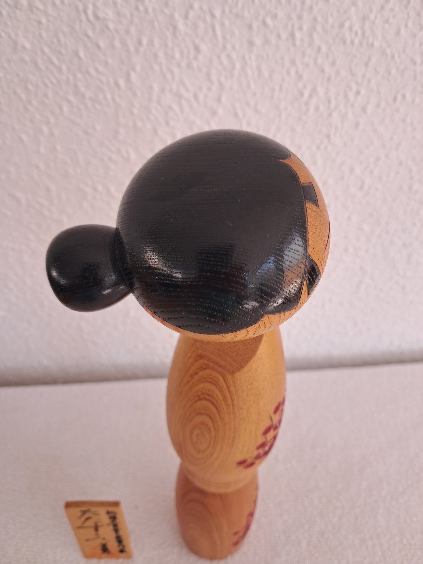 Vintage elegant XL Sosaku Kokeshi By Sato Suigai (1920- )