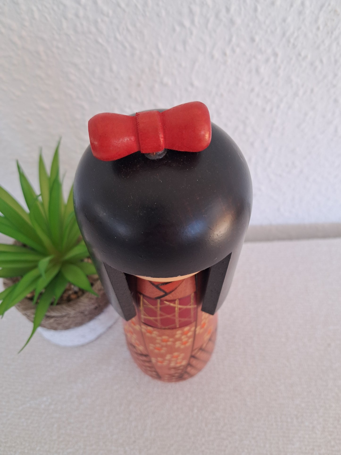 Vintage Gumma Kokeshi By Kazuo Takamizawa (1927-)