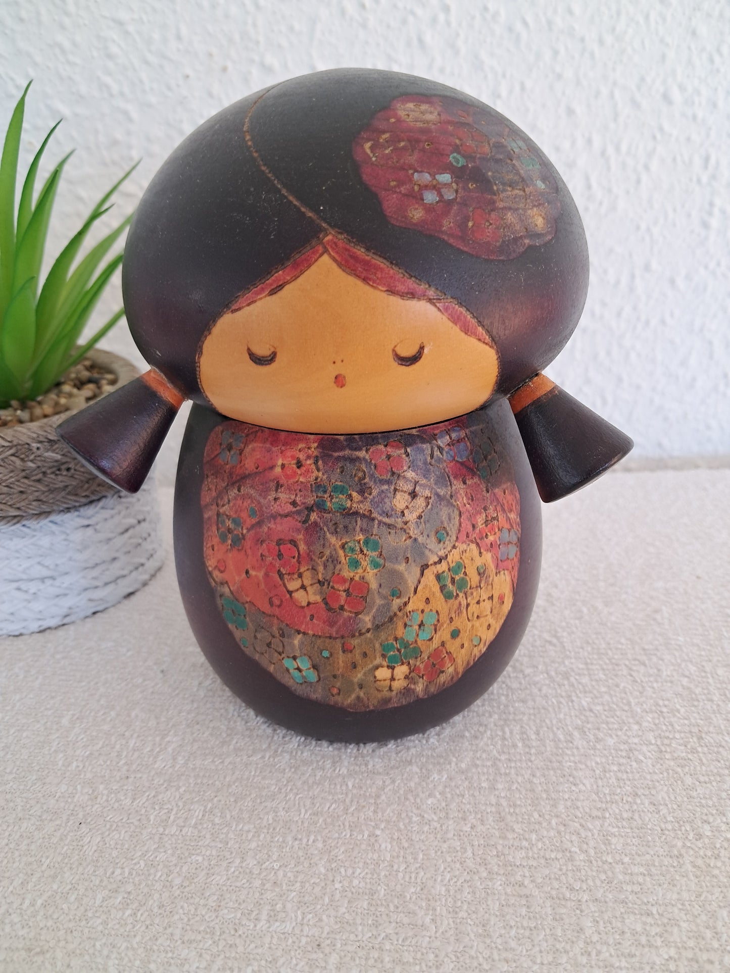 Exclusive Vintage Gumma Kokeshi by Sansaku Sekiguchi (1925-2018)