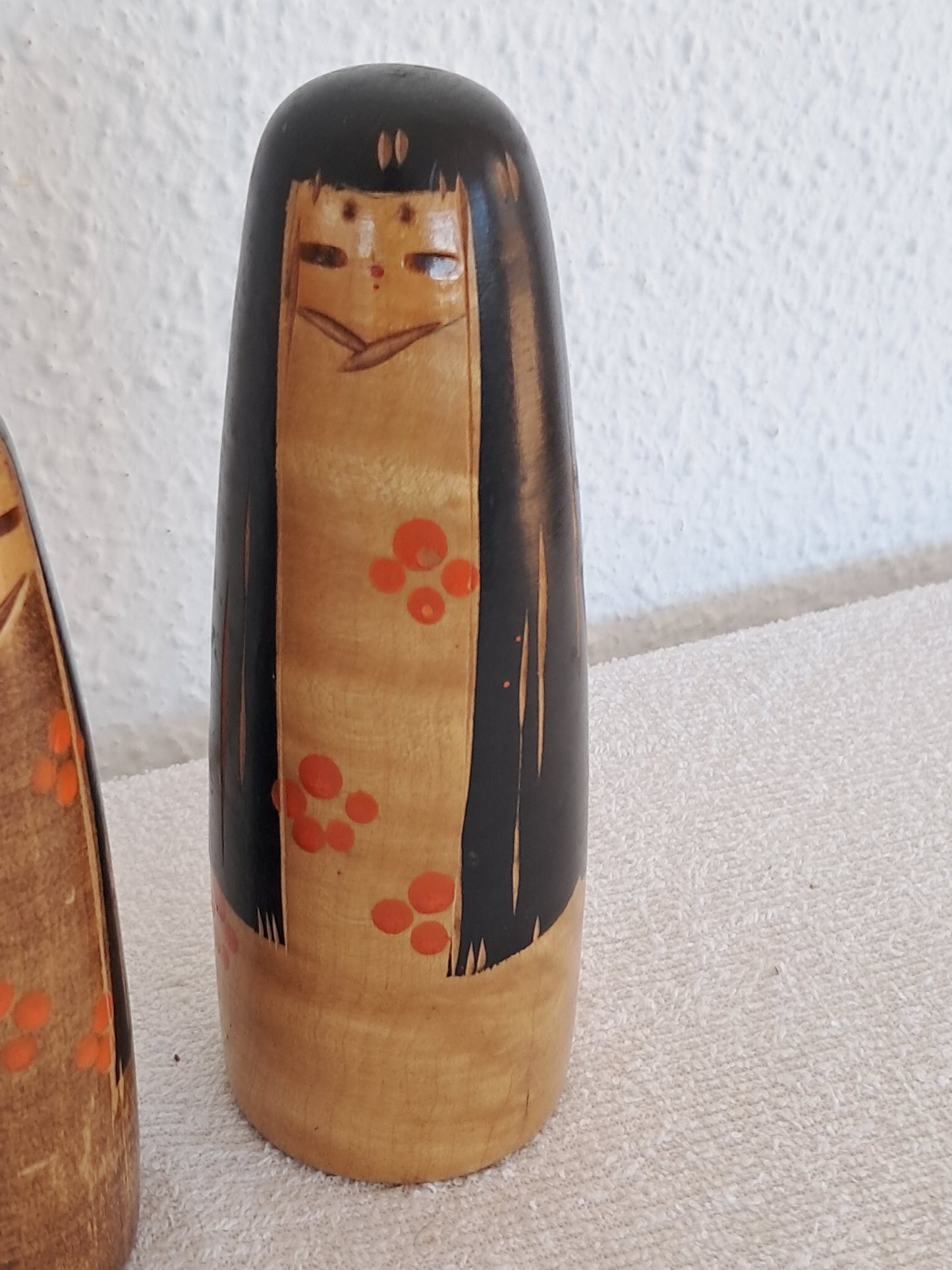 Vintage set creative Kokeshi By Sanpei Yamanaka (1926-2012)