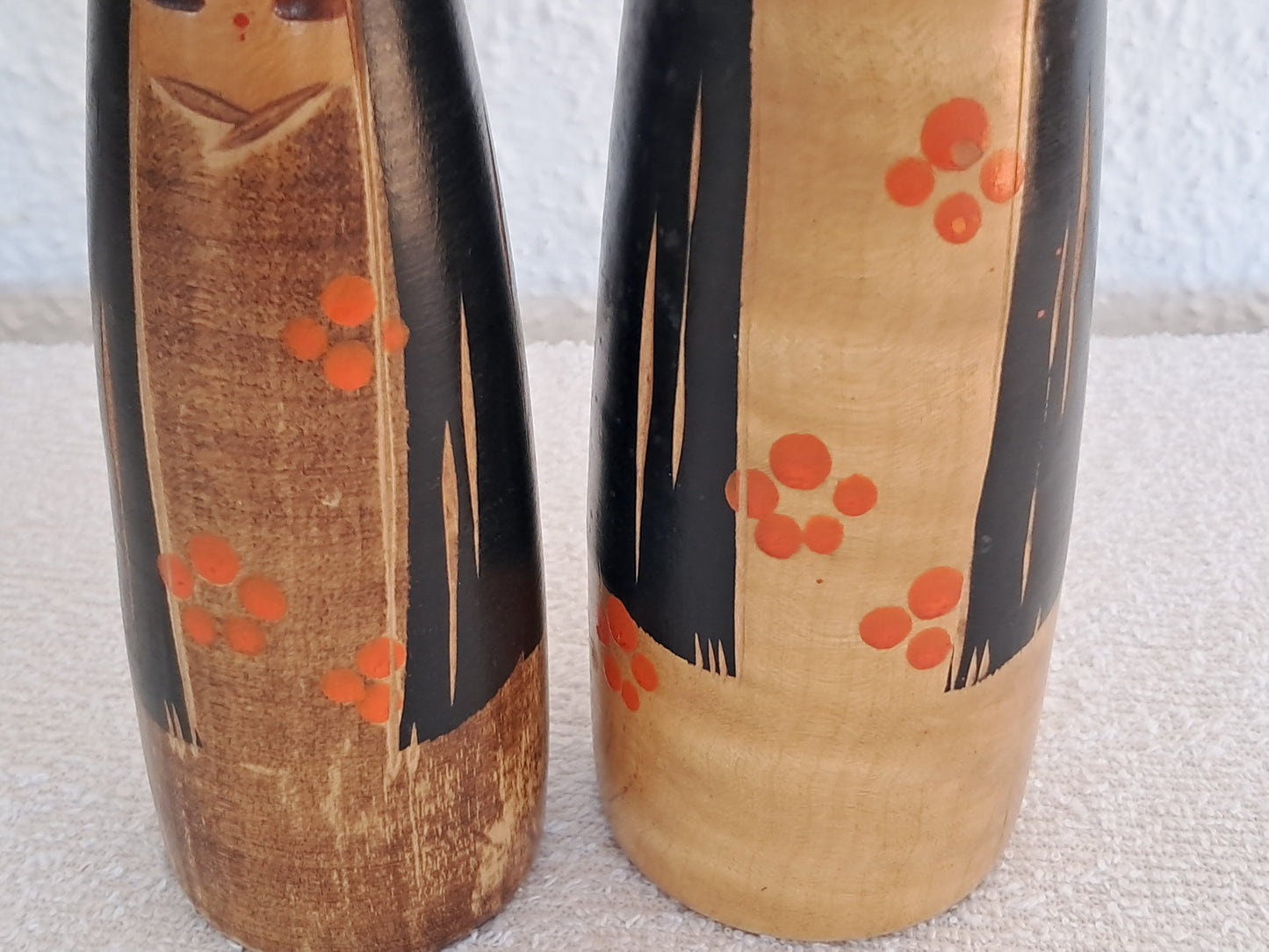 Vintage set creative Kokeshi By Sanpei Yamanaka (1926-2012)