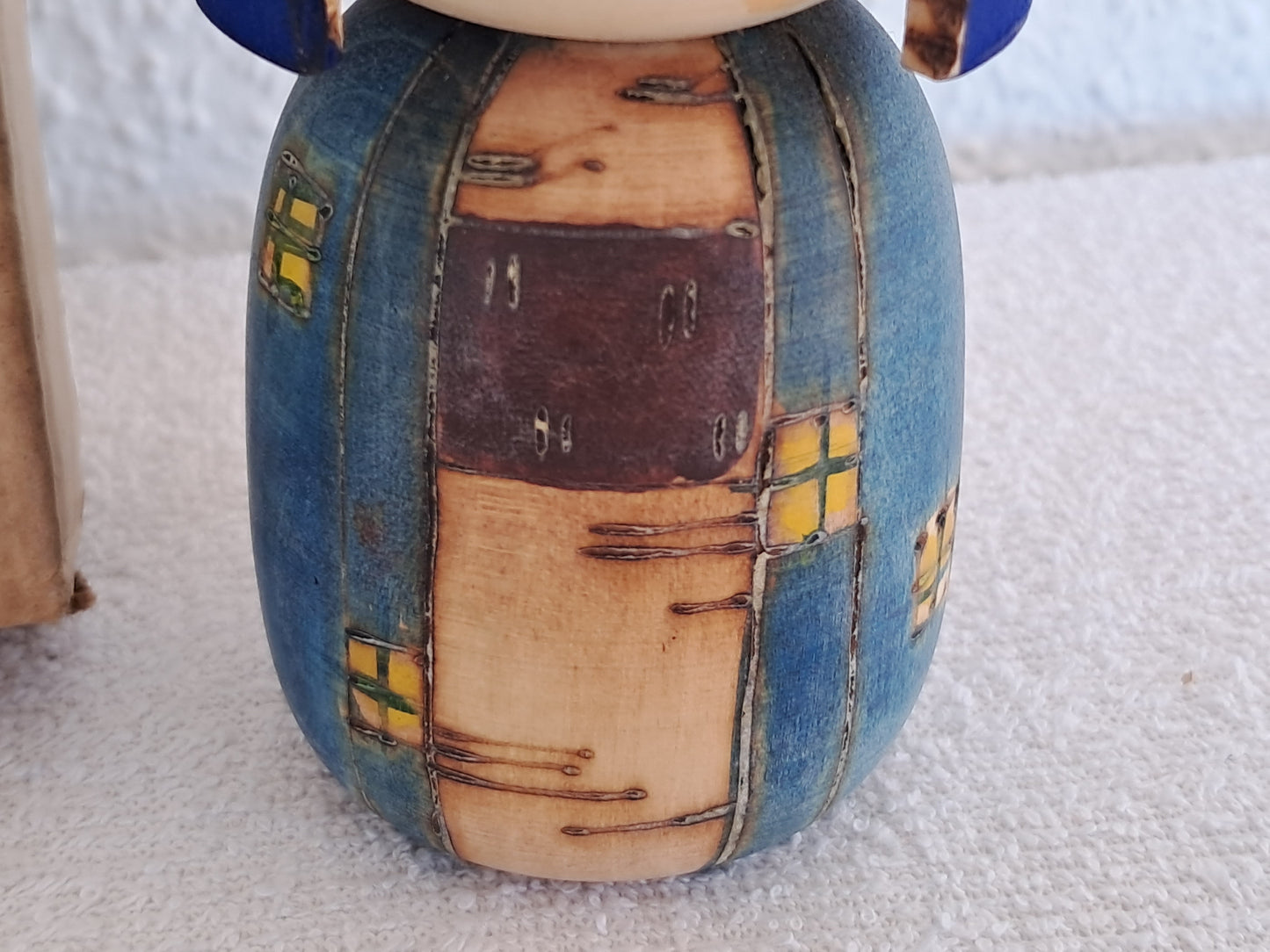 Vintage Sosaku kokeshi by Hiroe Fukushima