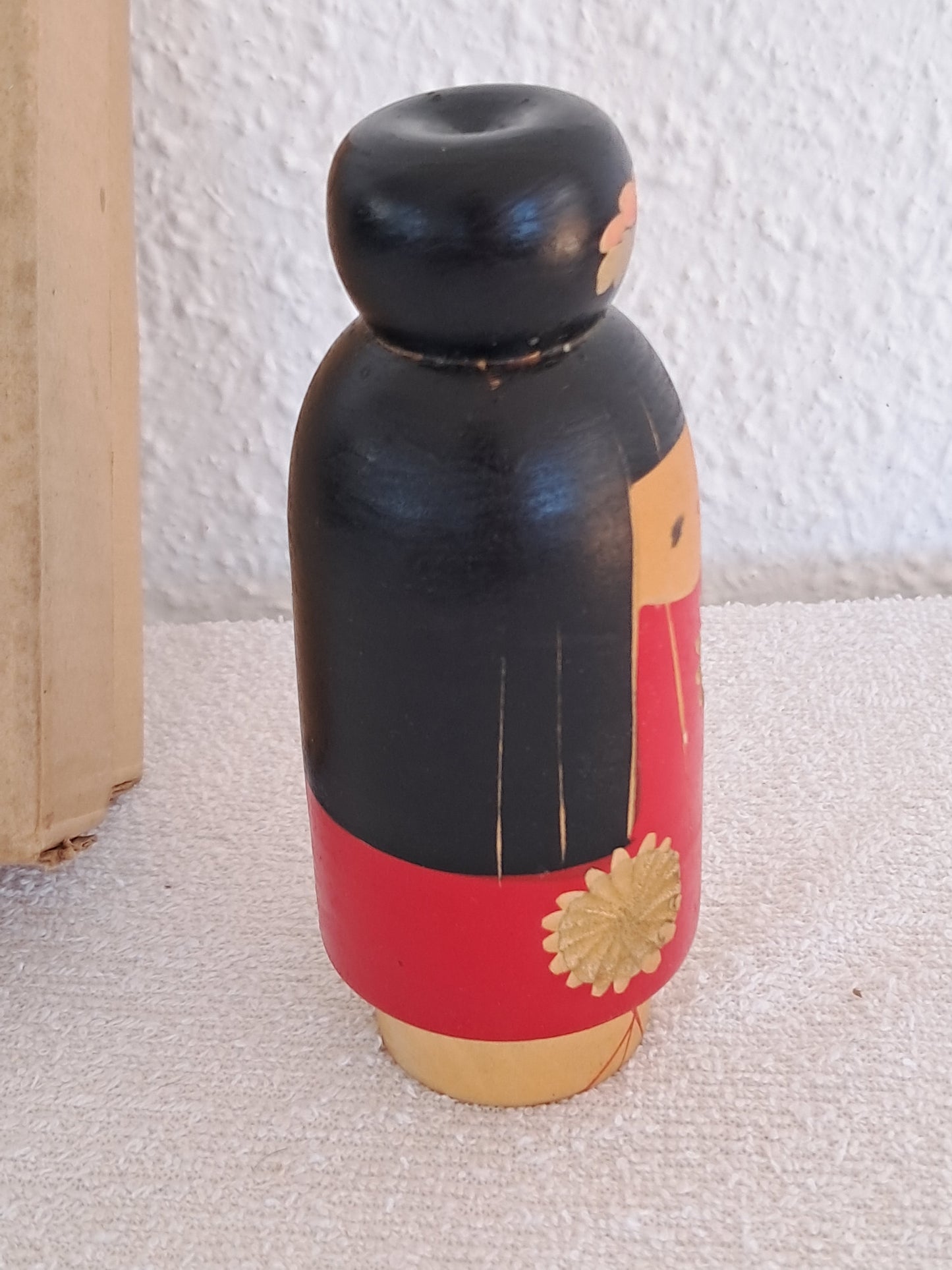 Cute vintage Sosaku kokeshi made by Hiroe Fukushima