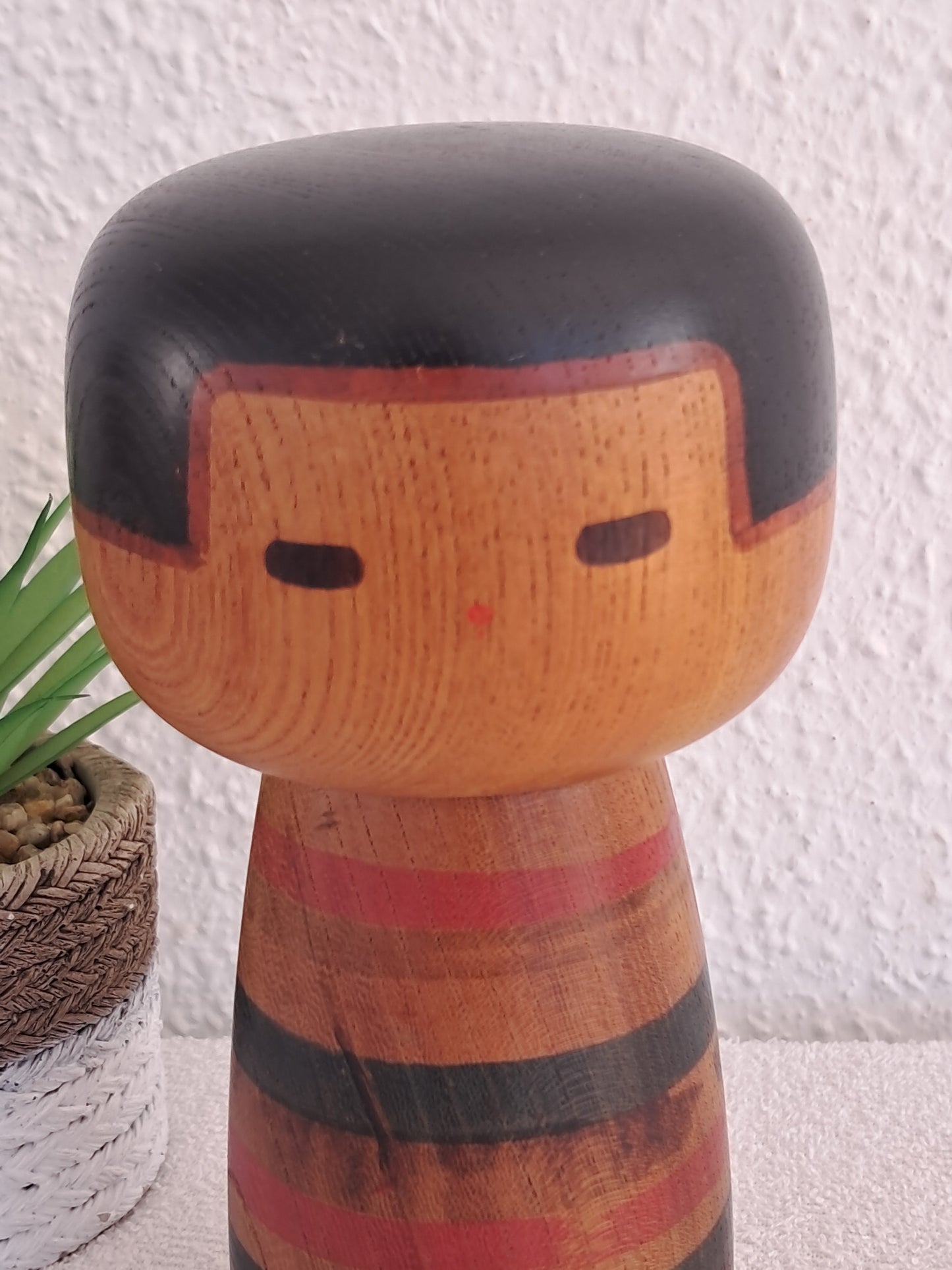 Beautiful vintage creative kokeshi made by Sanpei Yamanaka (1926-2012)