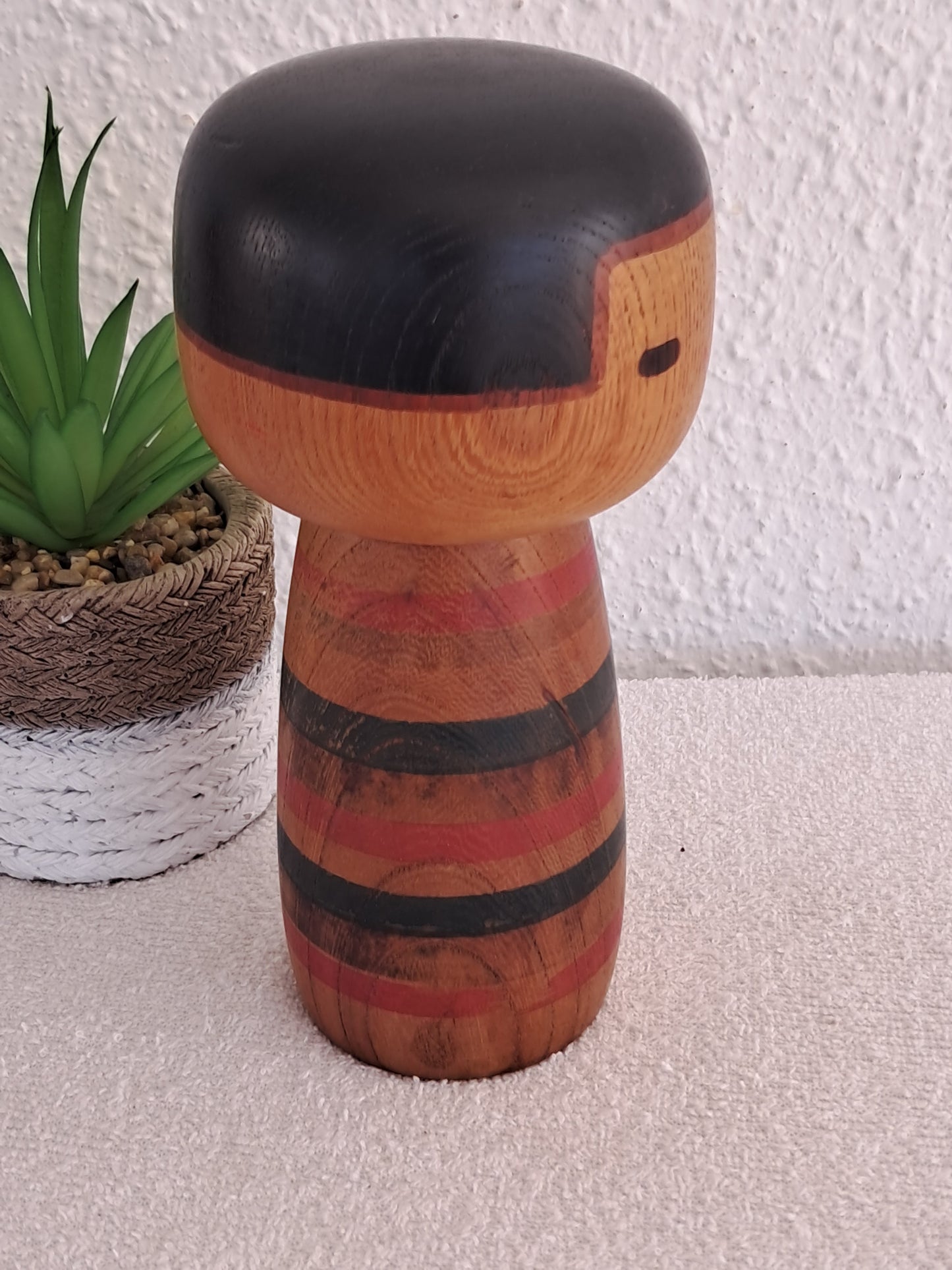 Beautiful vintage creative kokeshi made by Sanpei Yamanaka (1926-2012)